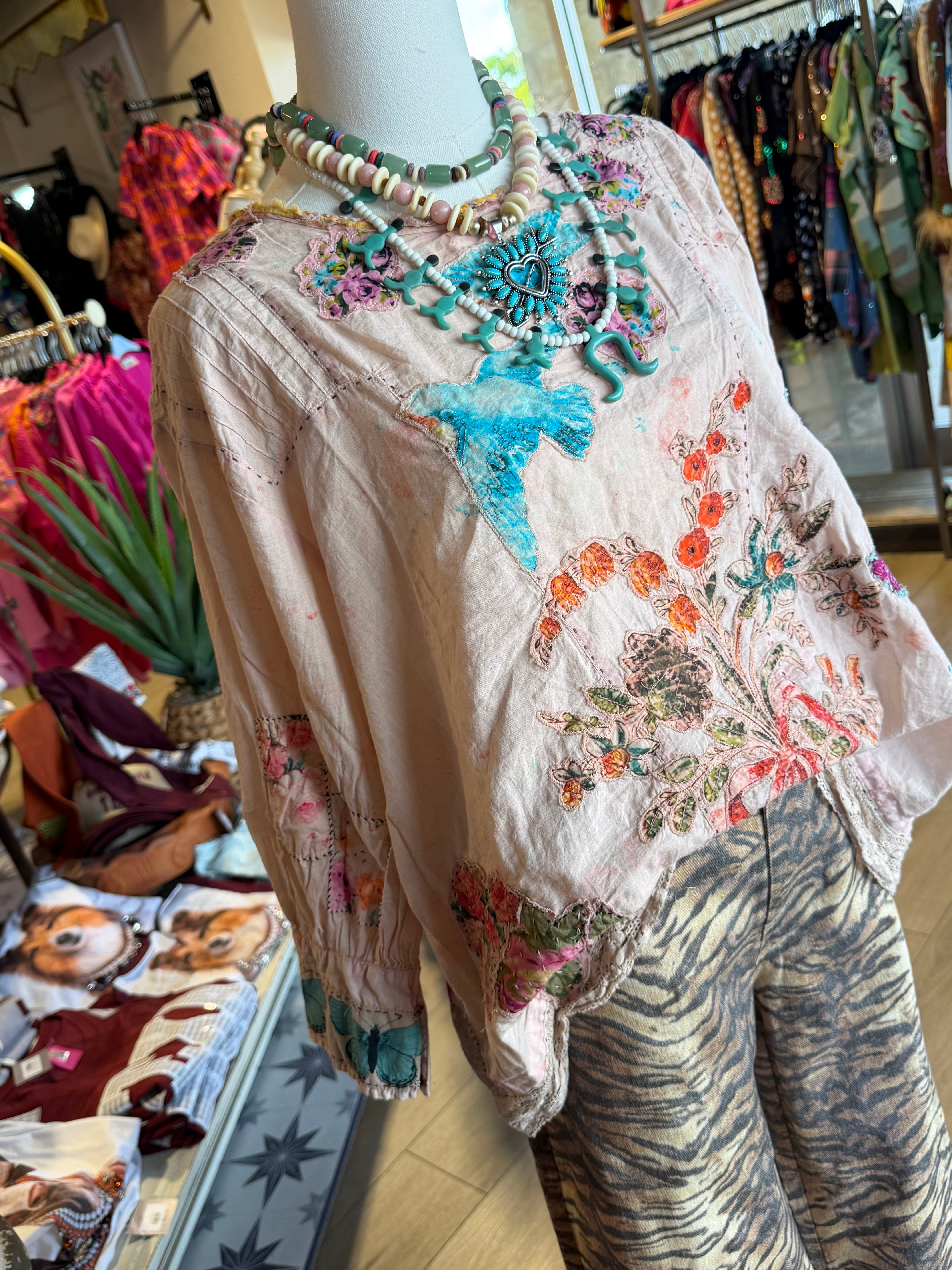 Gilded Bloom Top