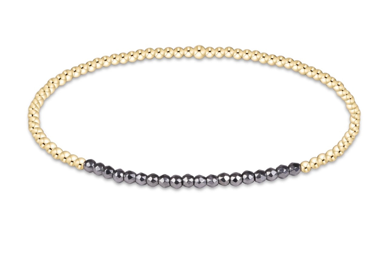 Faceted Hematite Bracelet-Assorted