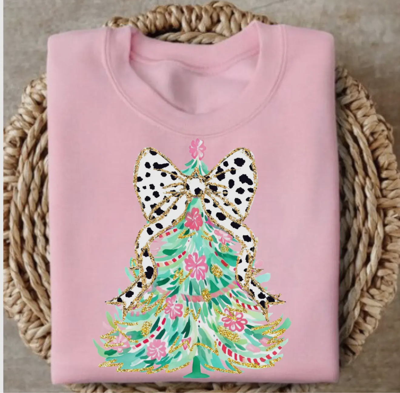 Pastel Christmas Tree Sweatshirt