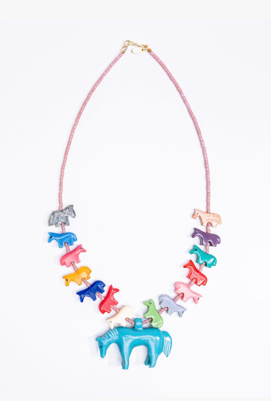 Fetish Horse Necklace