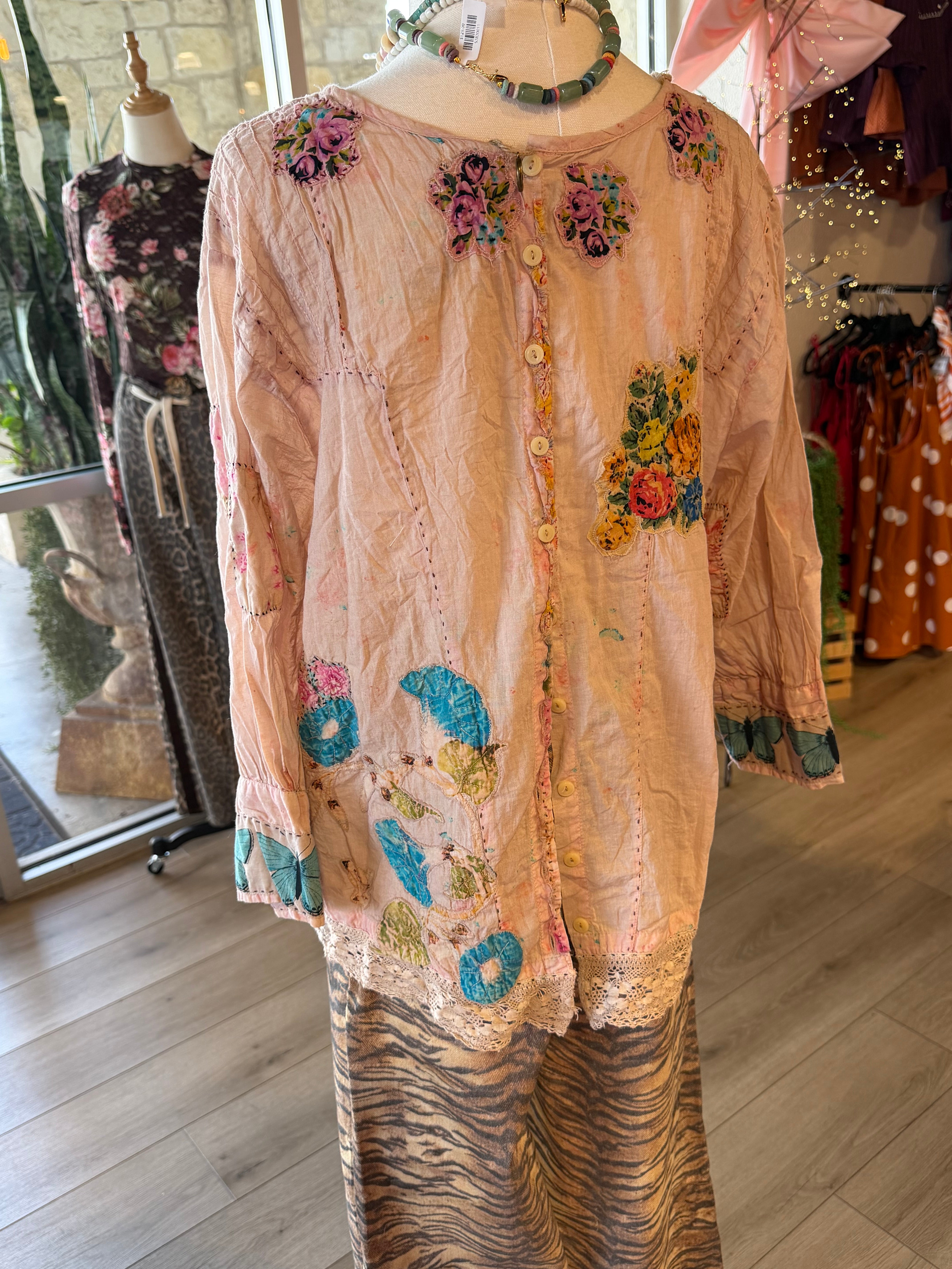 Gilded Bloom Top