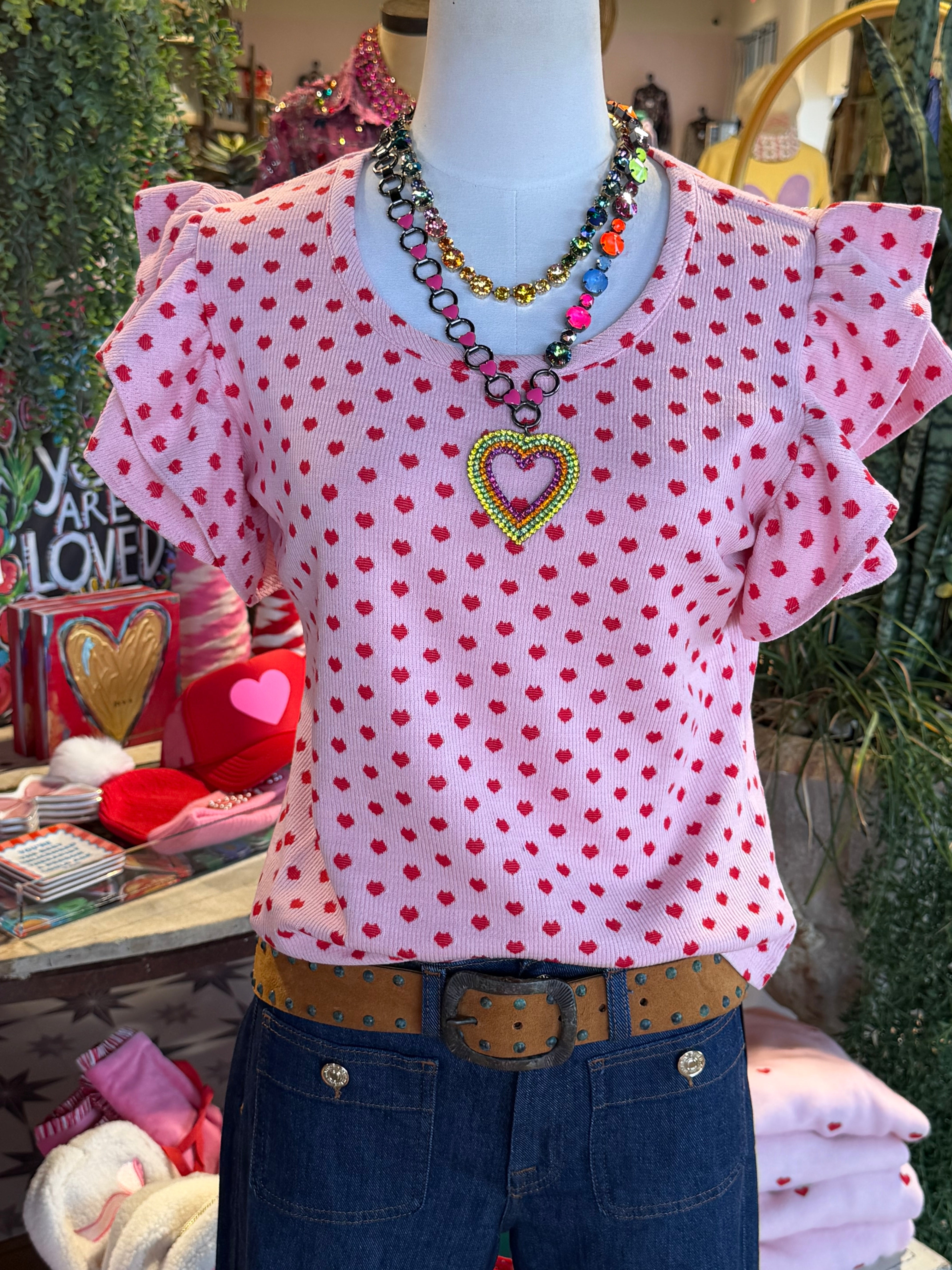 Lorrie Heart Top