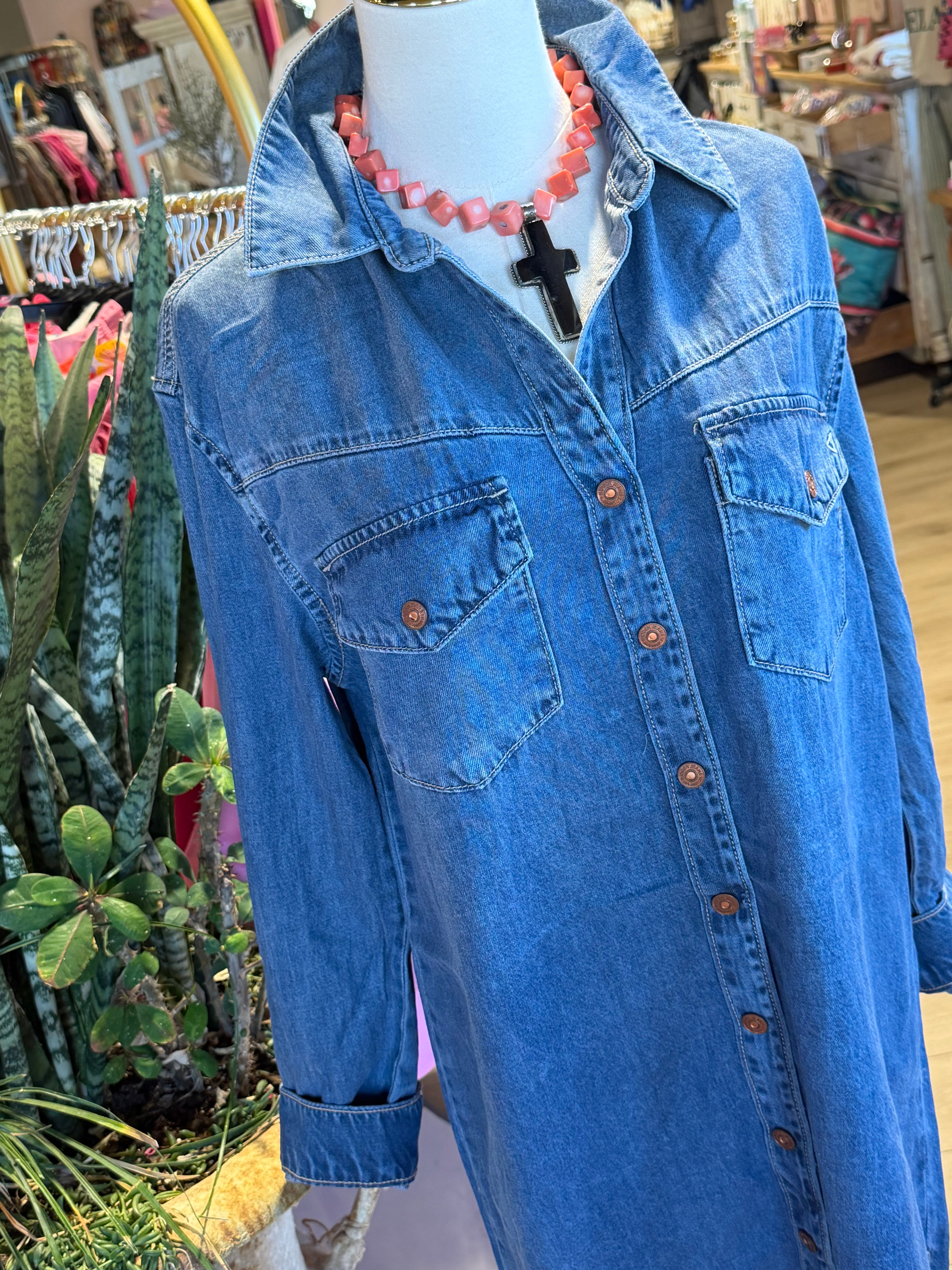 Sabrina Shirt Dress
