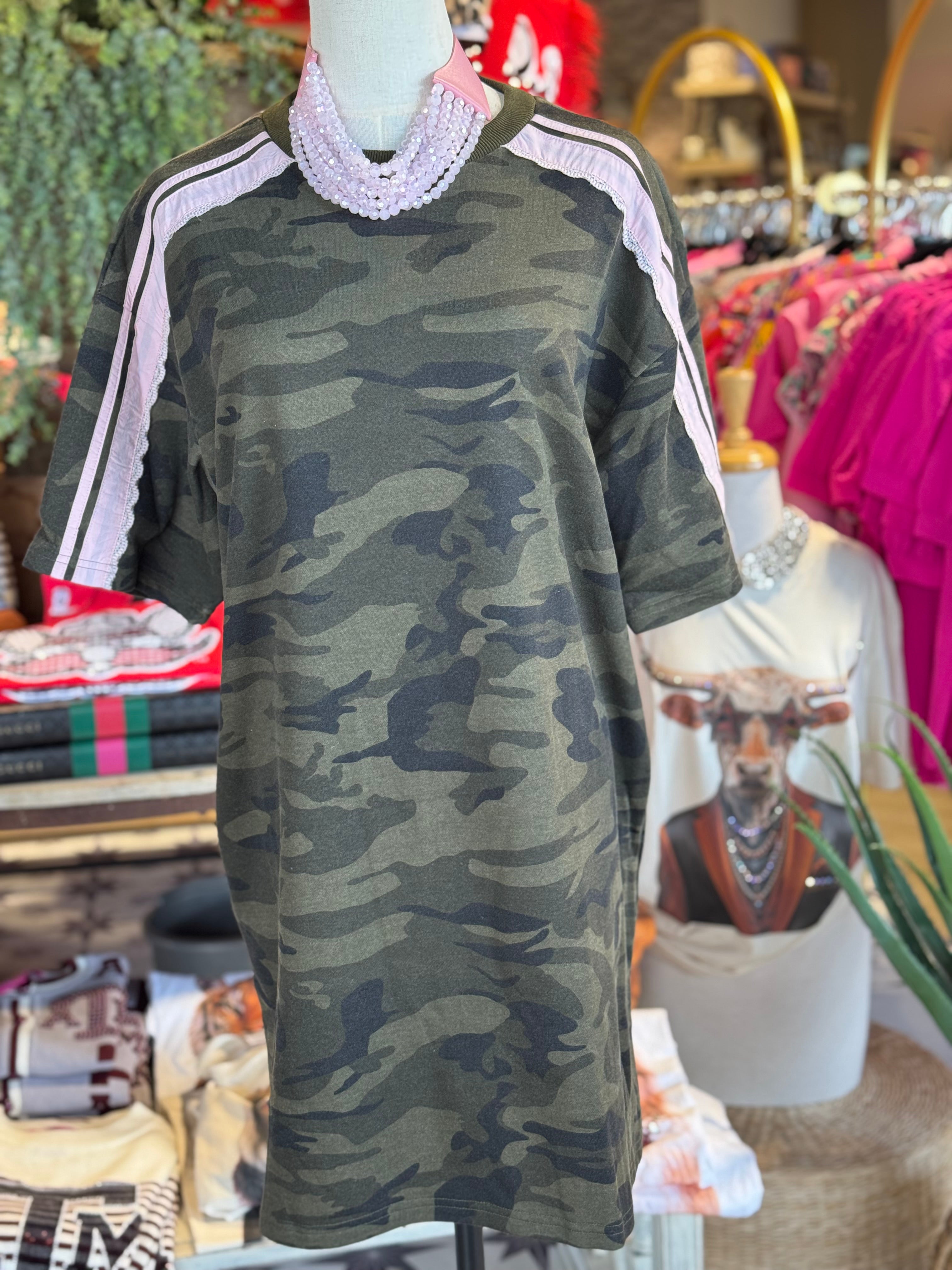 Callie  Camo Dress