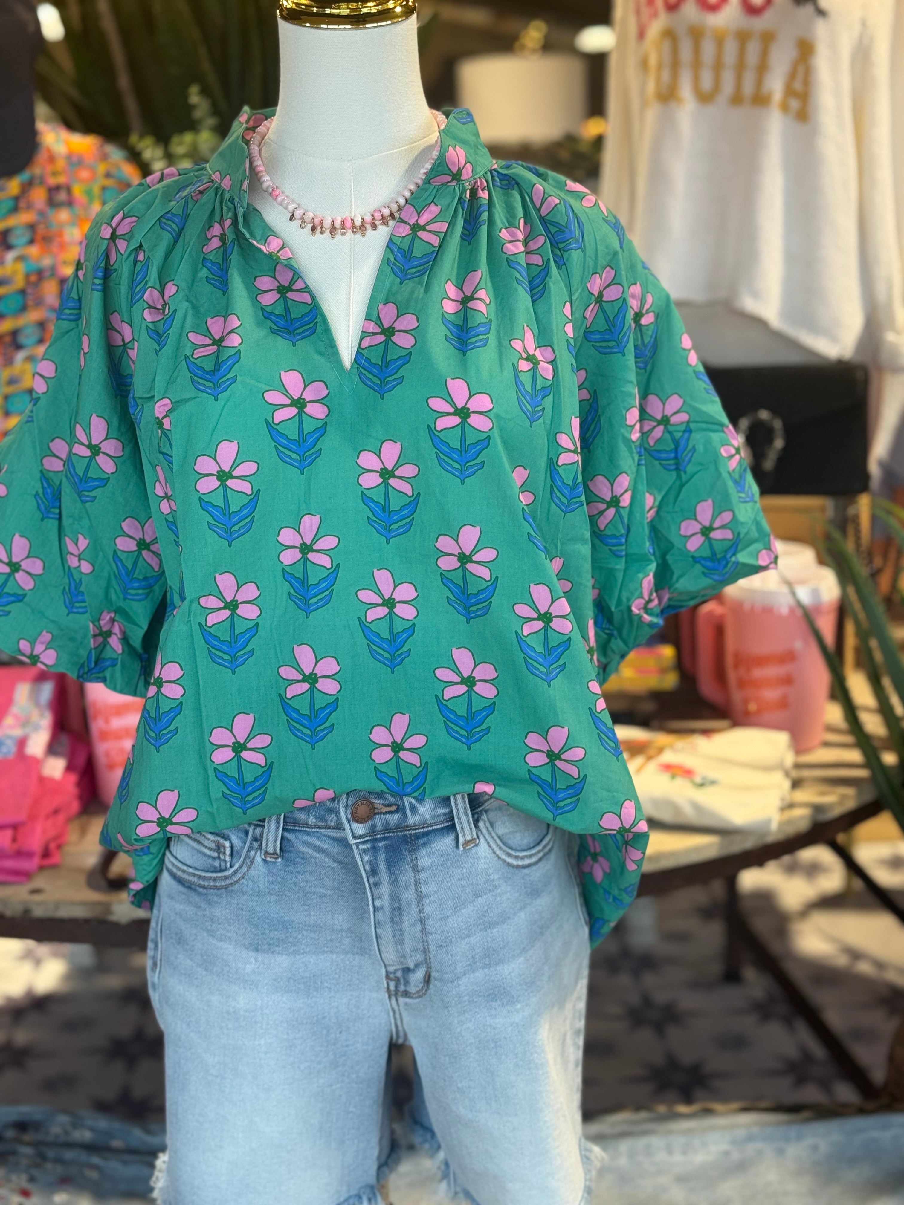 Blakely Floral Top