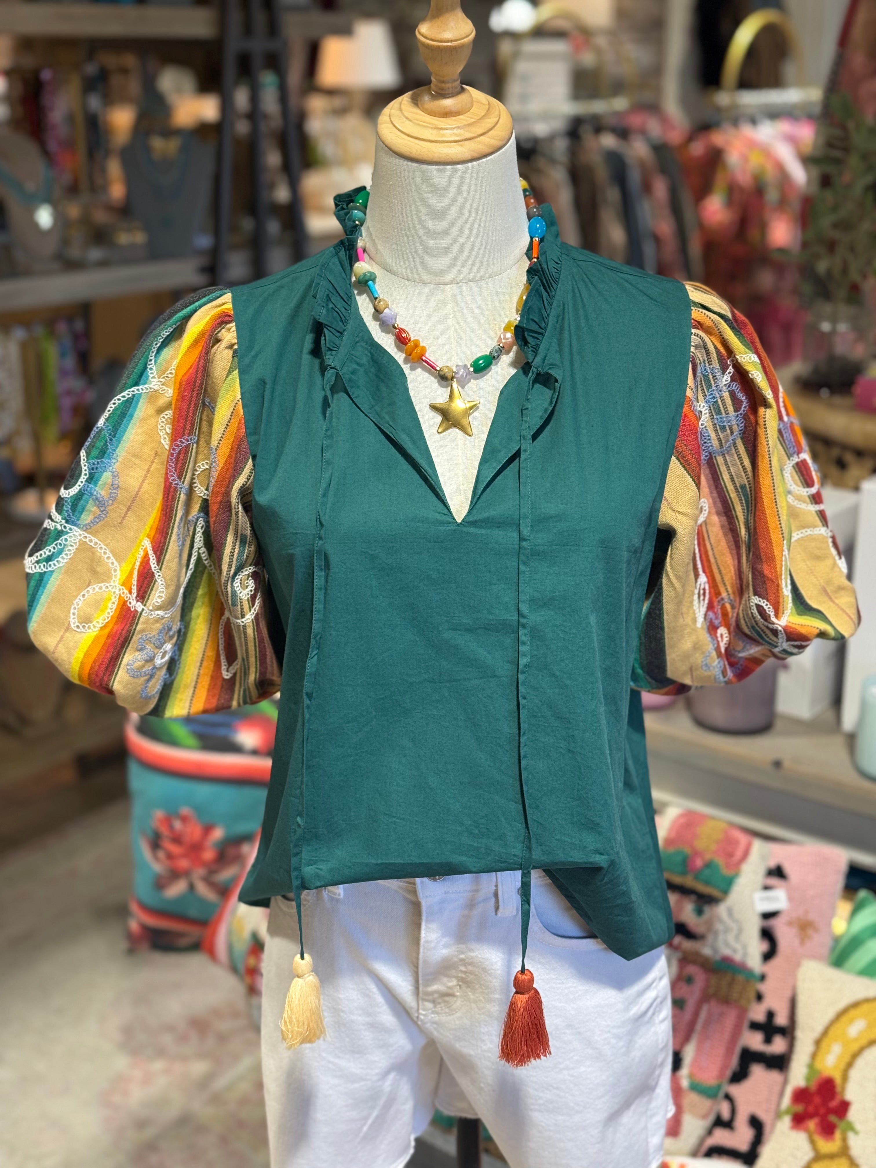 Quade Serape Top