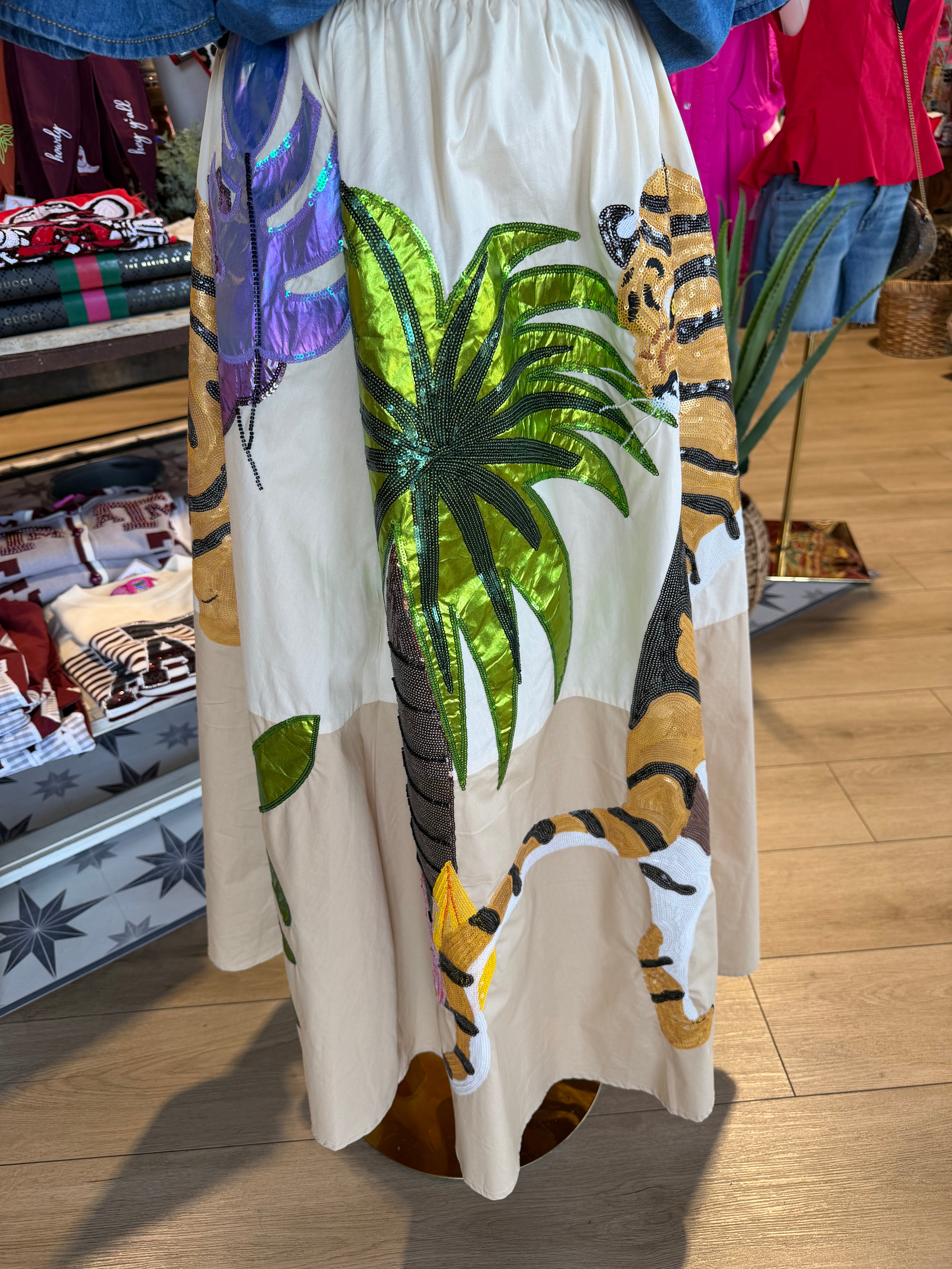 Tiger Palm Skirt