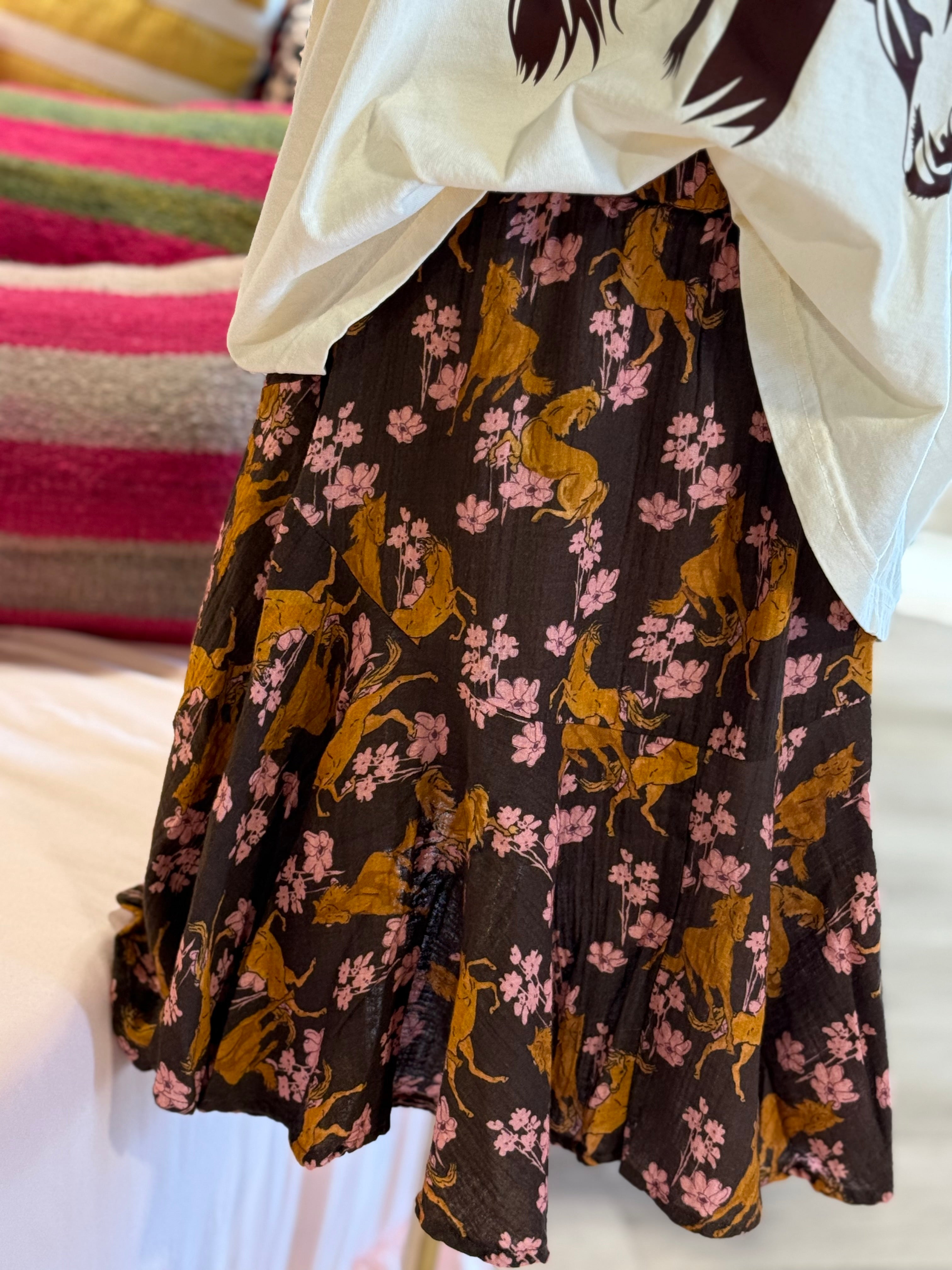 Horsing Around Skirt