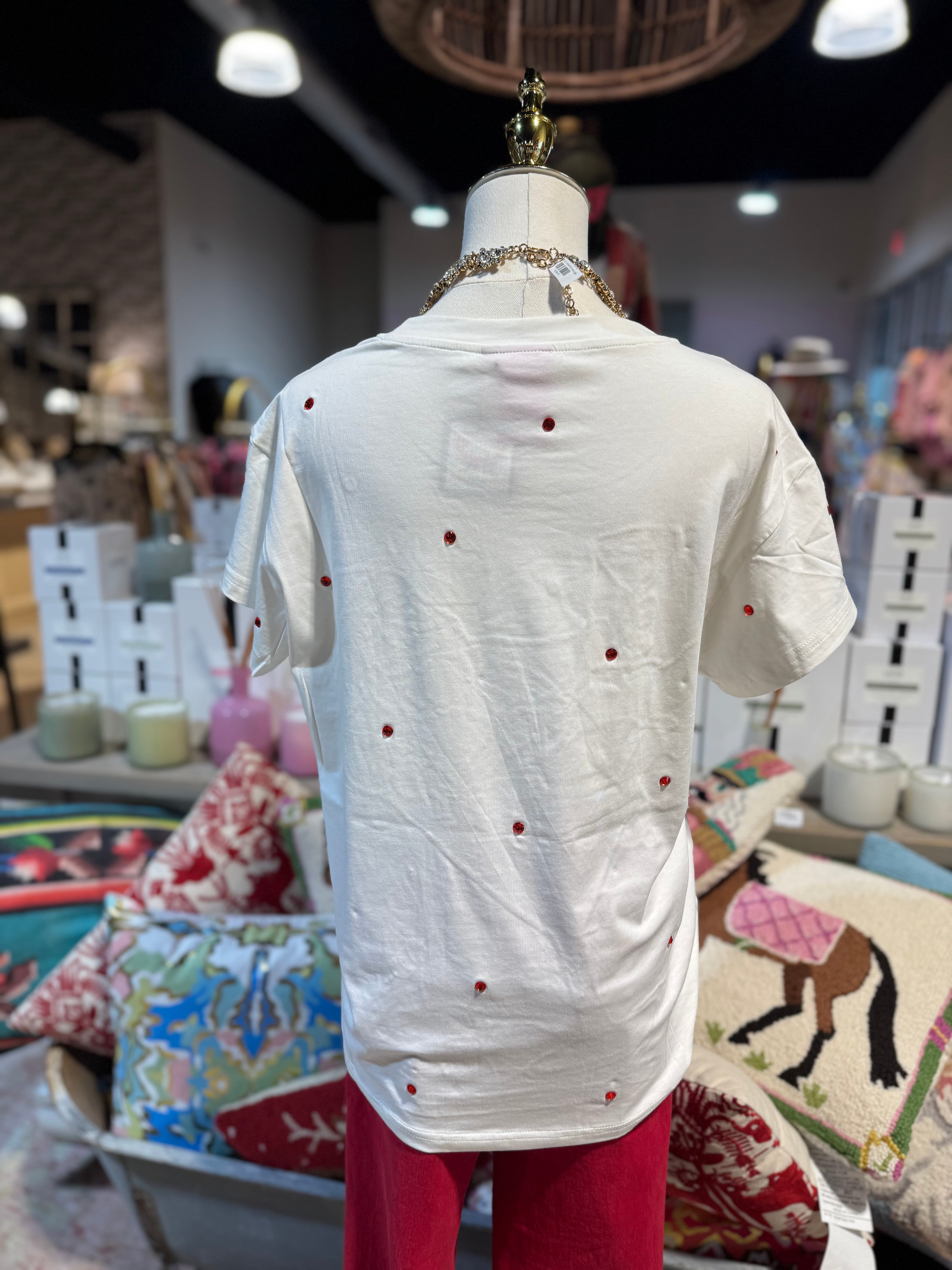 Santa In Martini Tee