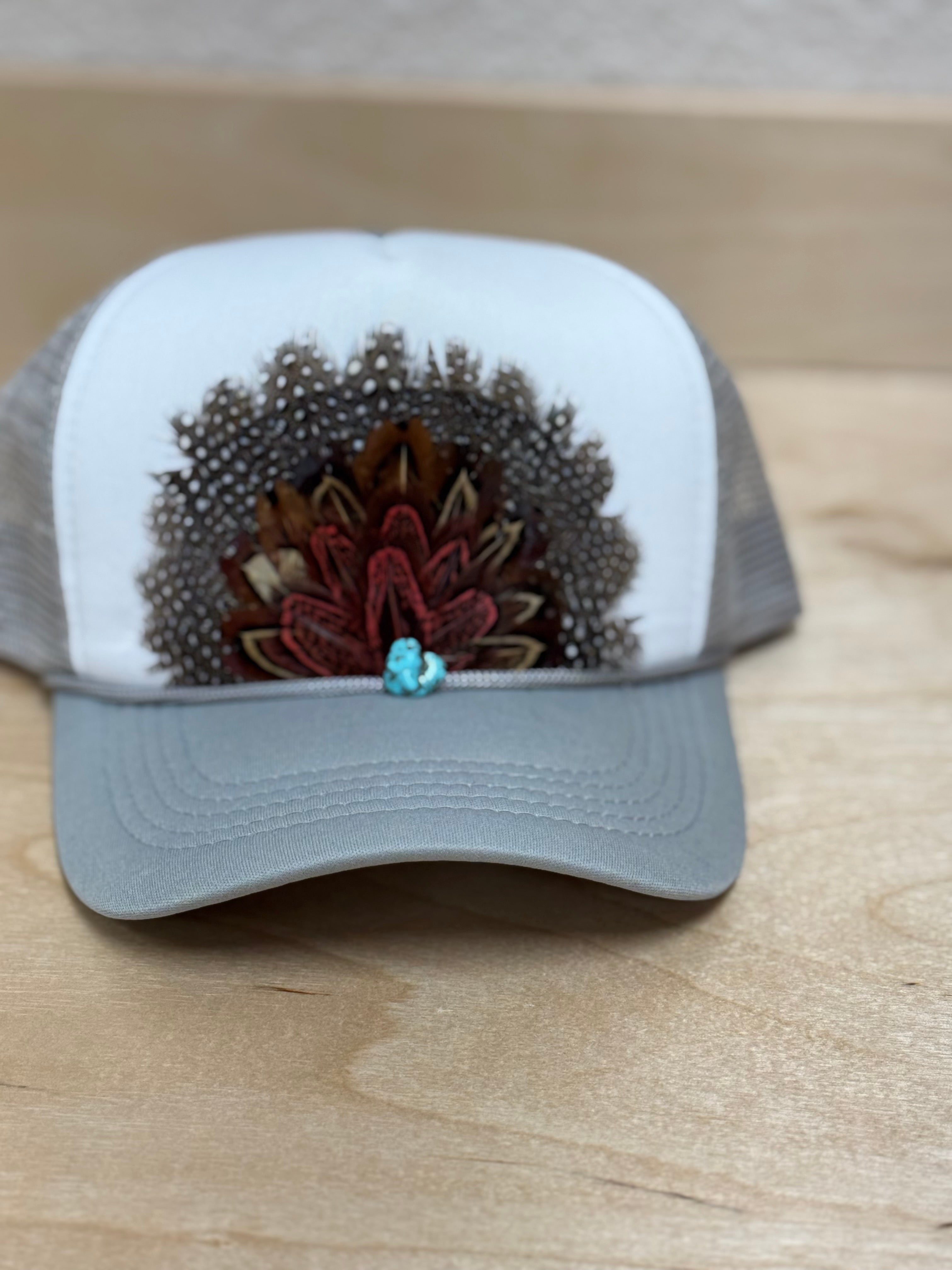 Feather Trucker (Multiple Colors)