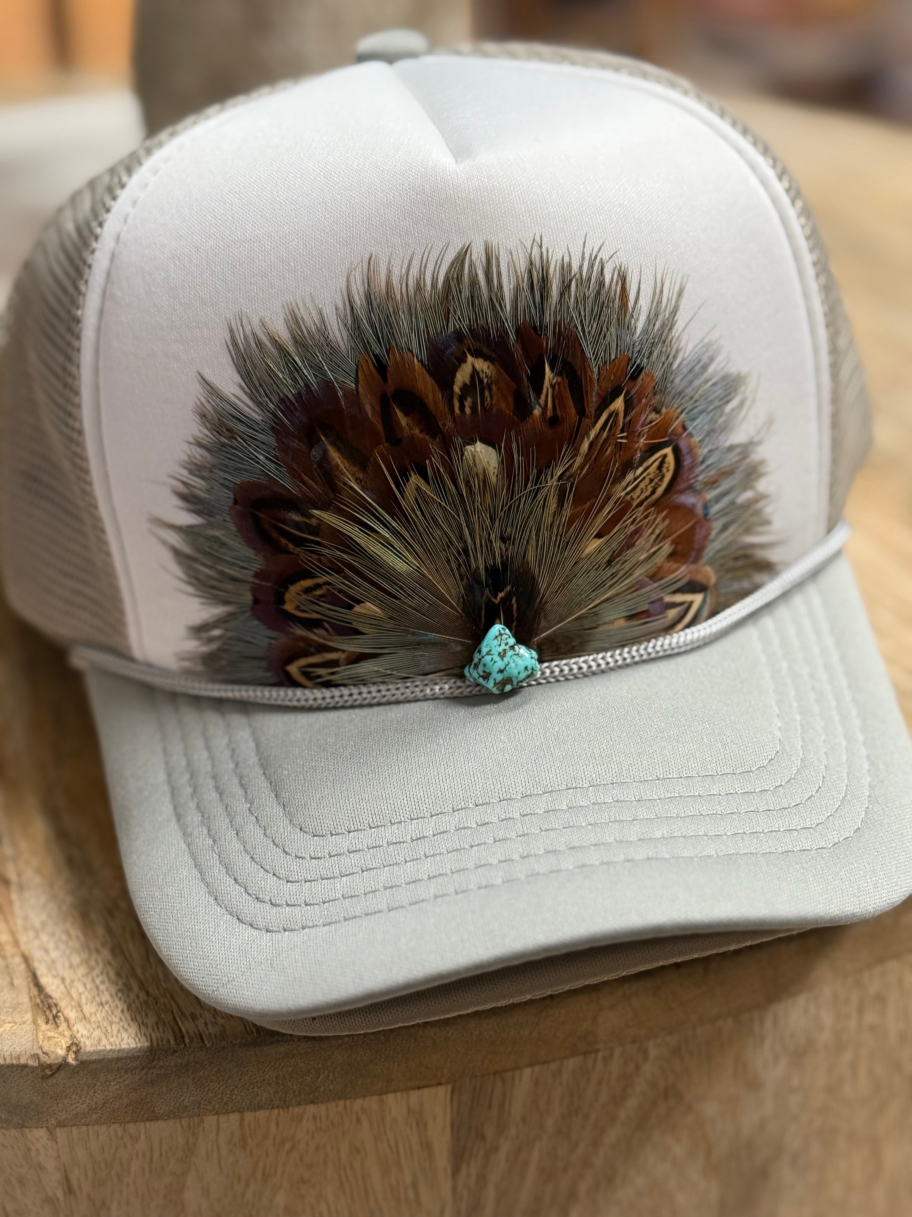 Feather Trucker (Multiple Colors)