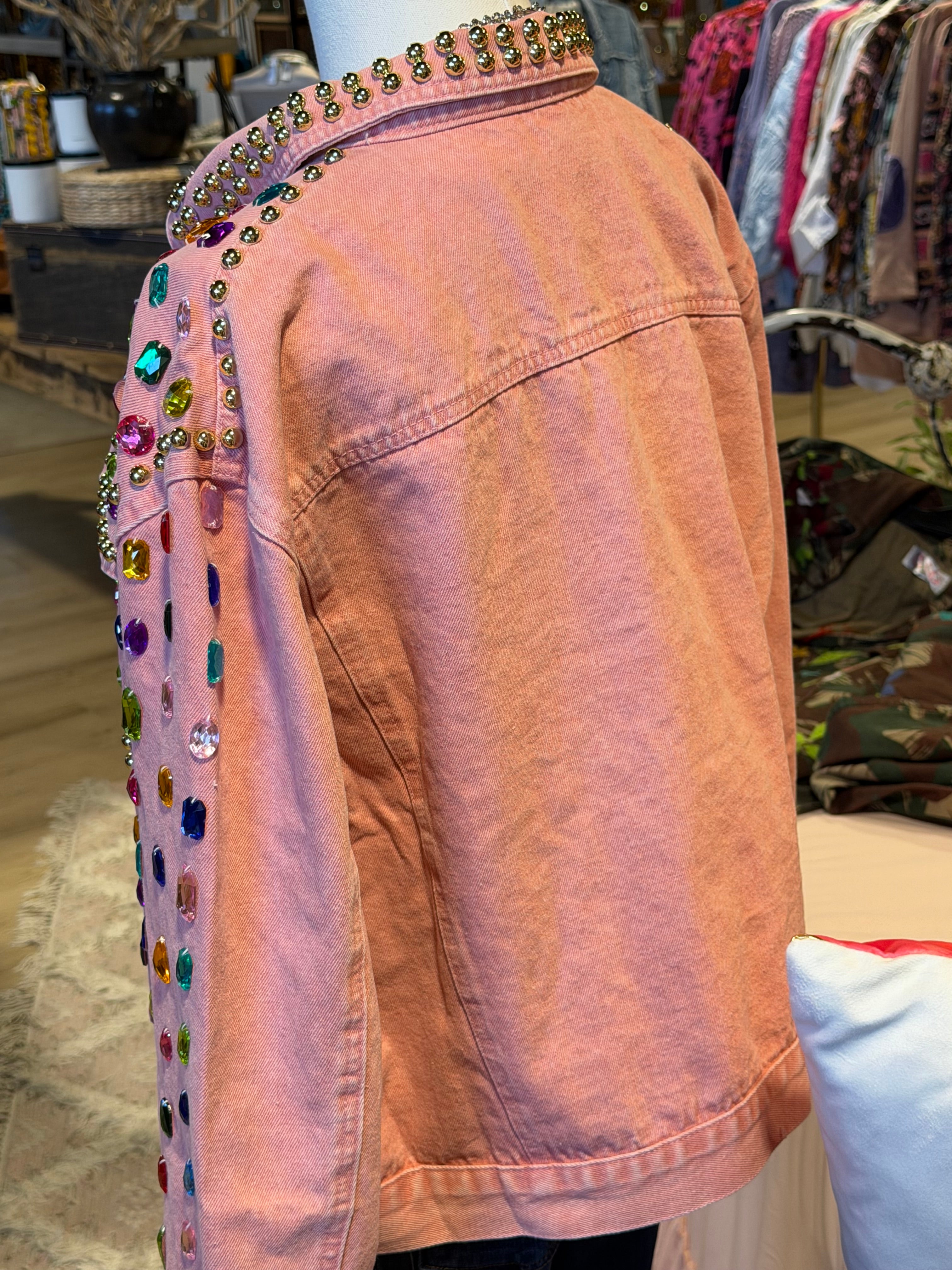 Diamond Denim Jacket