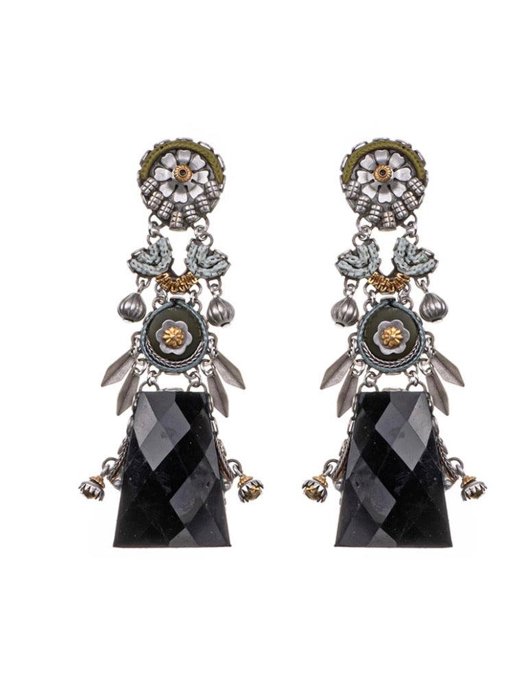 Dark Bloom Earrings