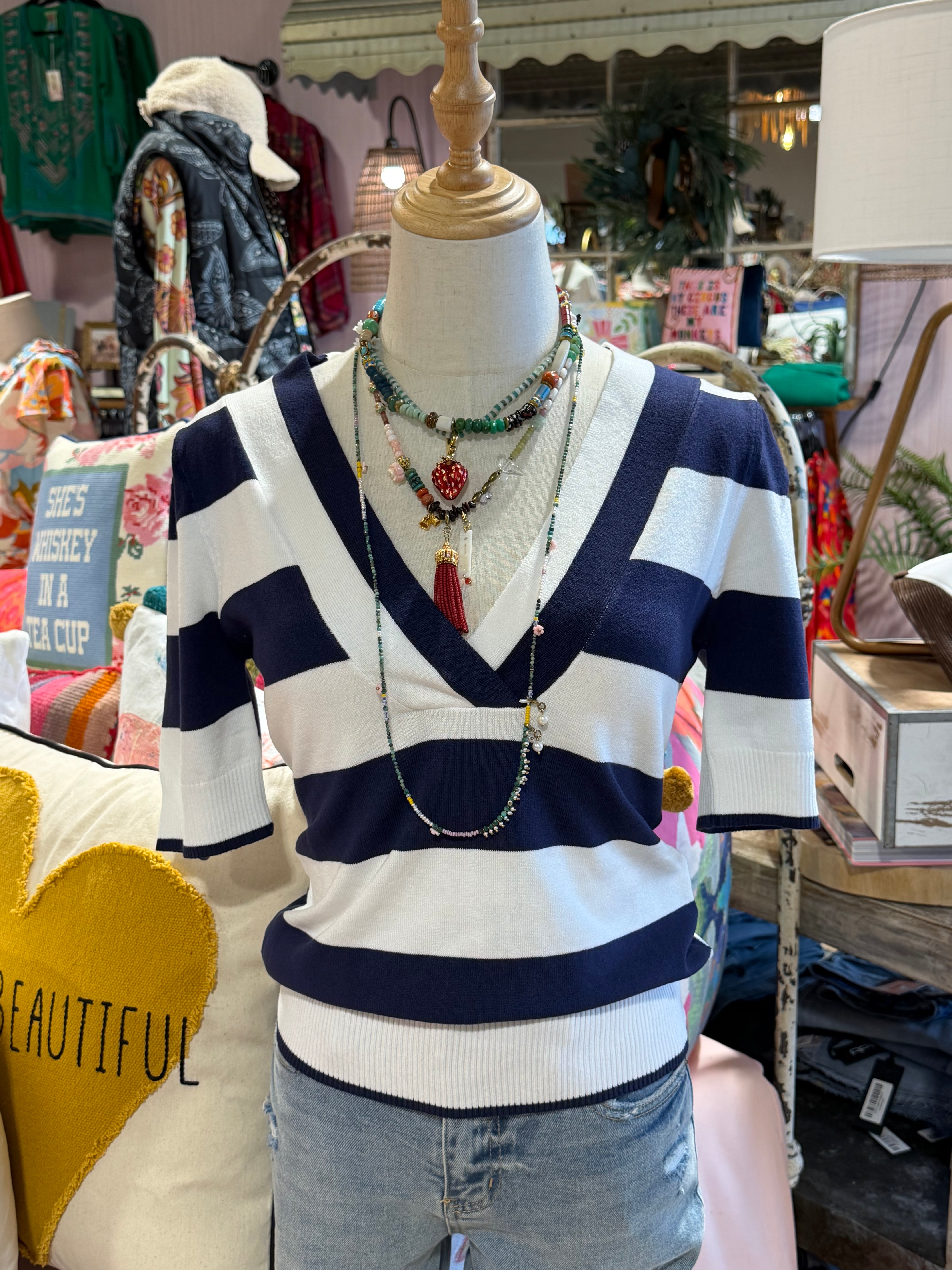 Yona Stripped Top