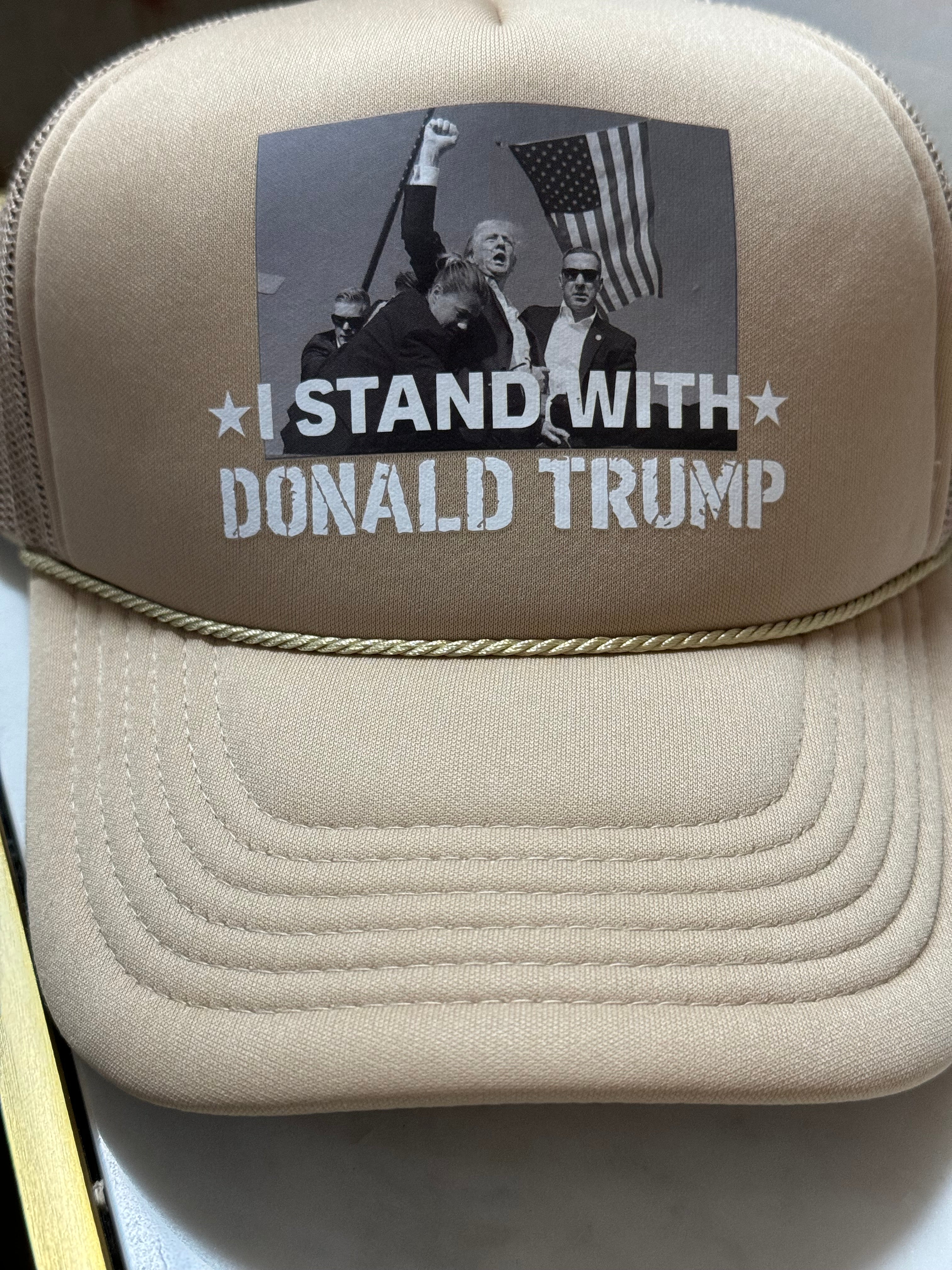 I Stand With Donald Trump Cap