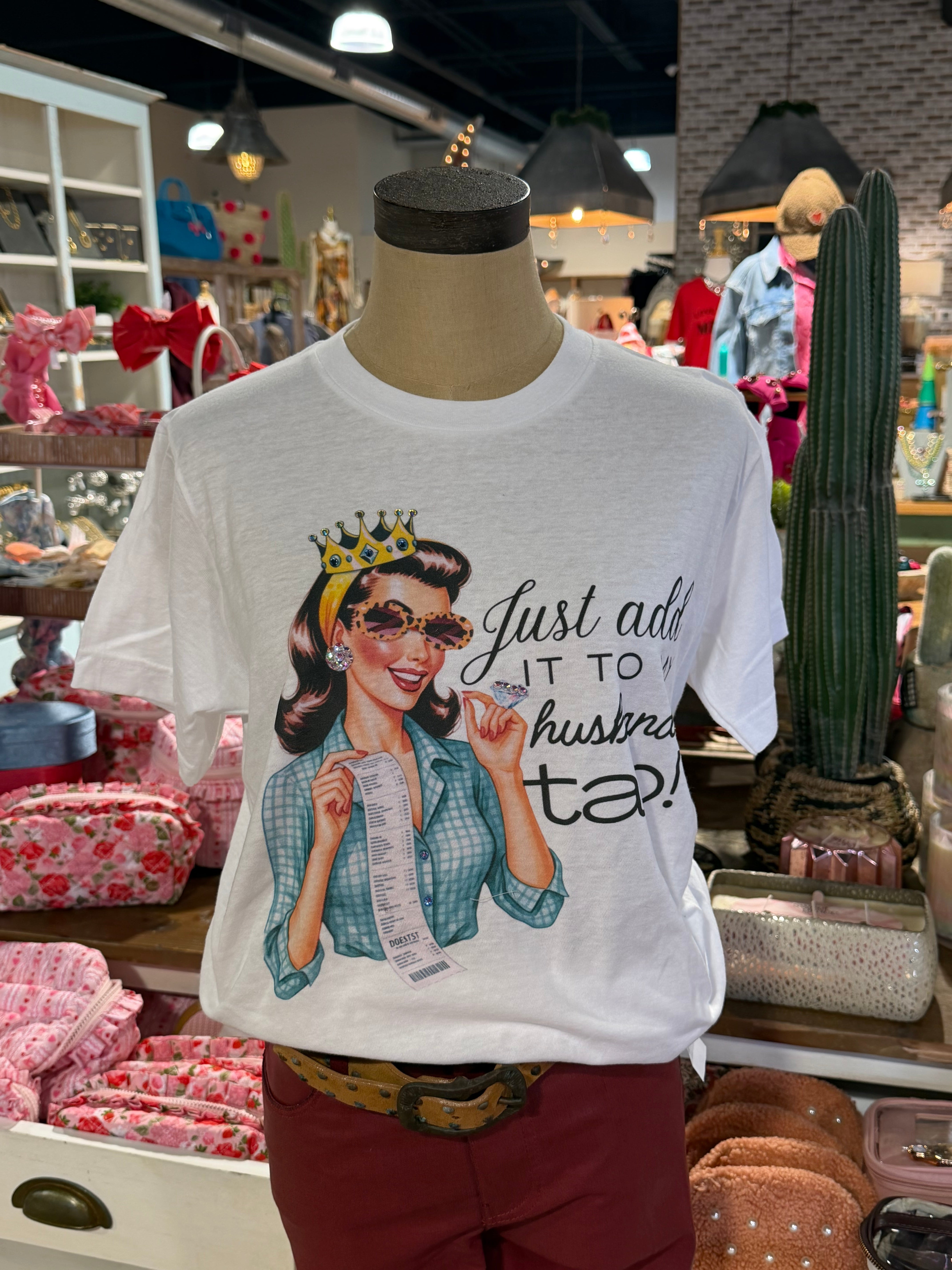 Just Add To Husbands Tab