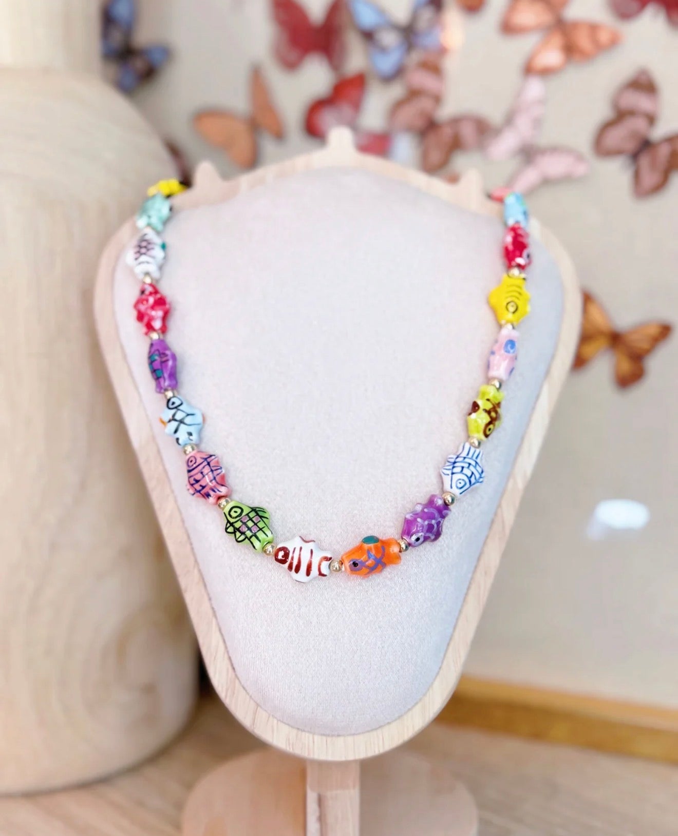 Here Fishy Fishy Necklace
