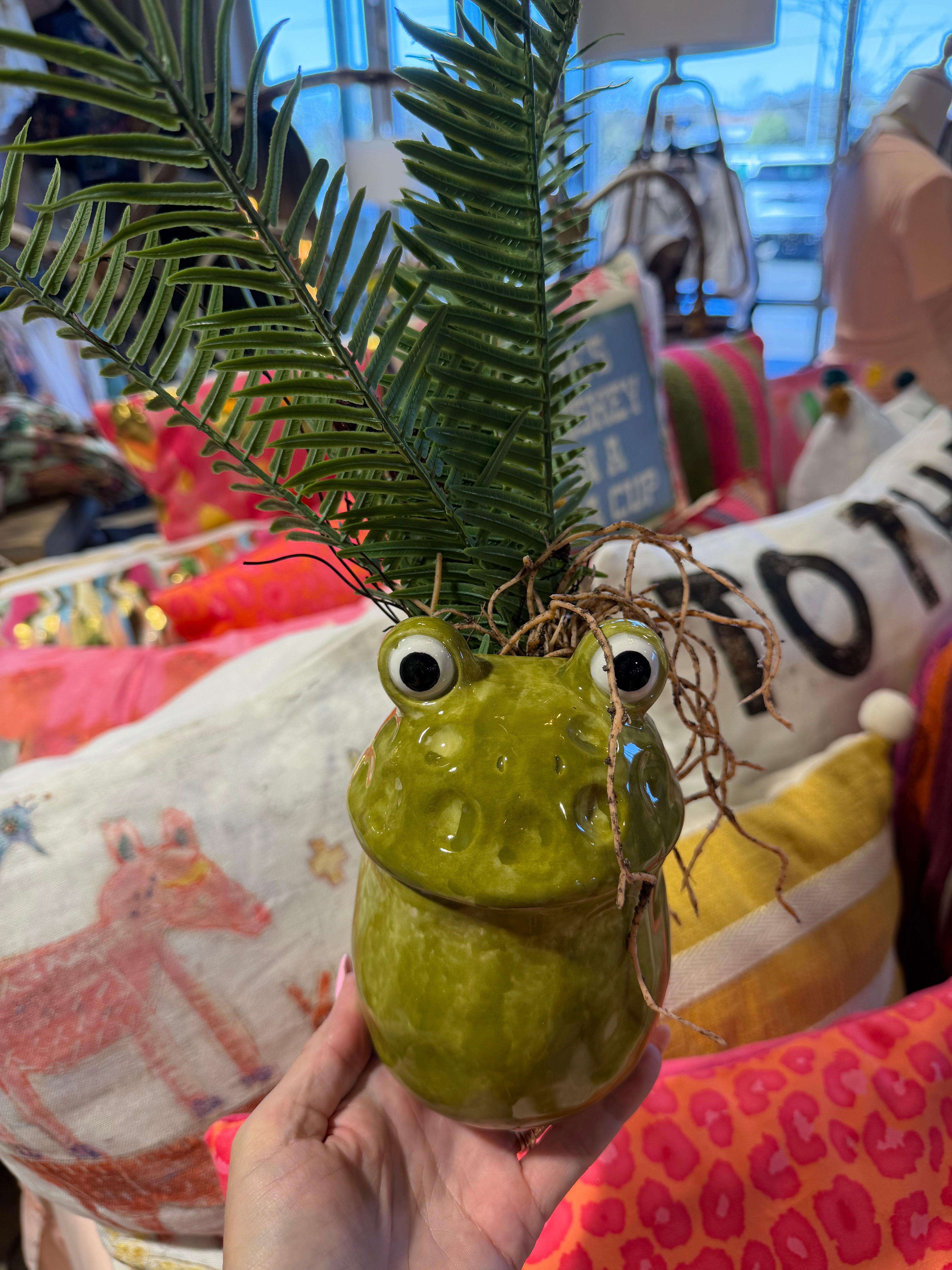 Kermit Frog Vase
