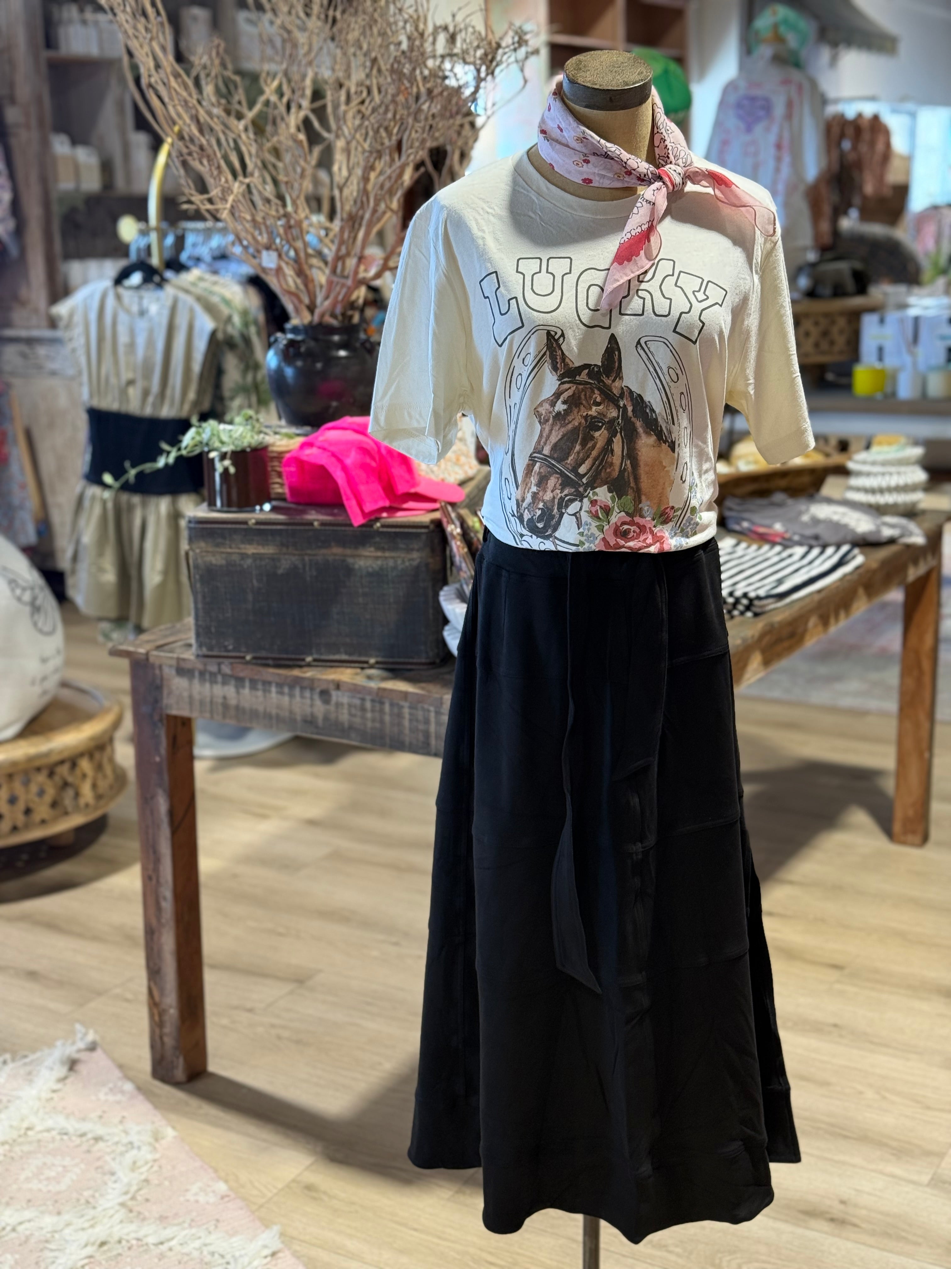 Shanna Suede Skirt (2colors)