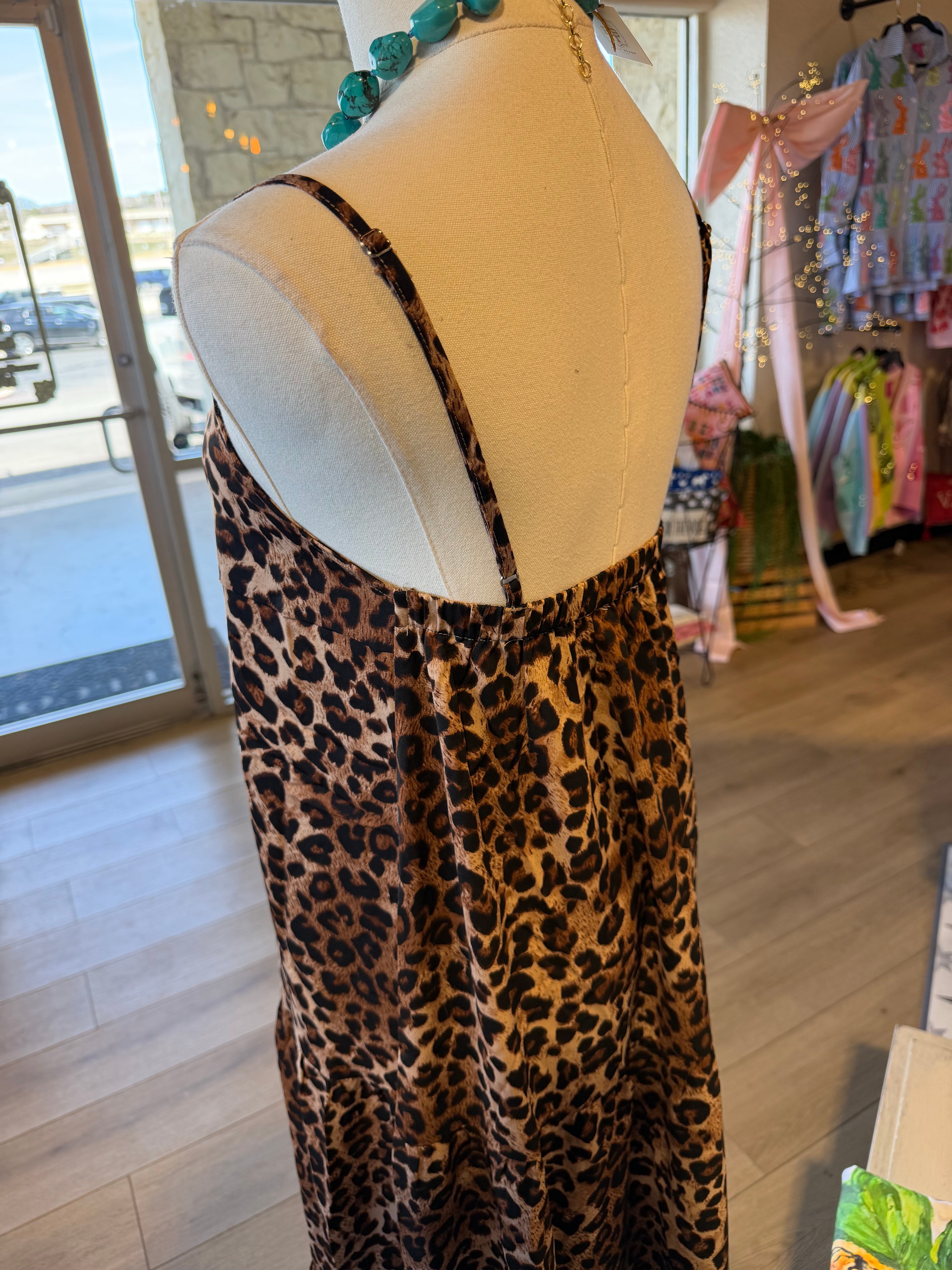 Leopard Midi Dress