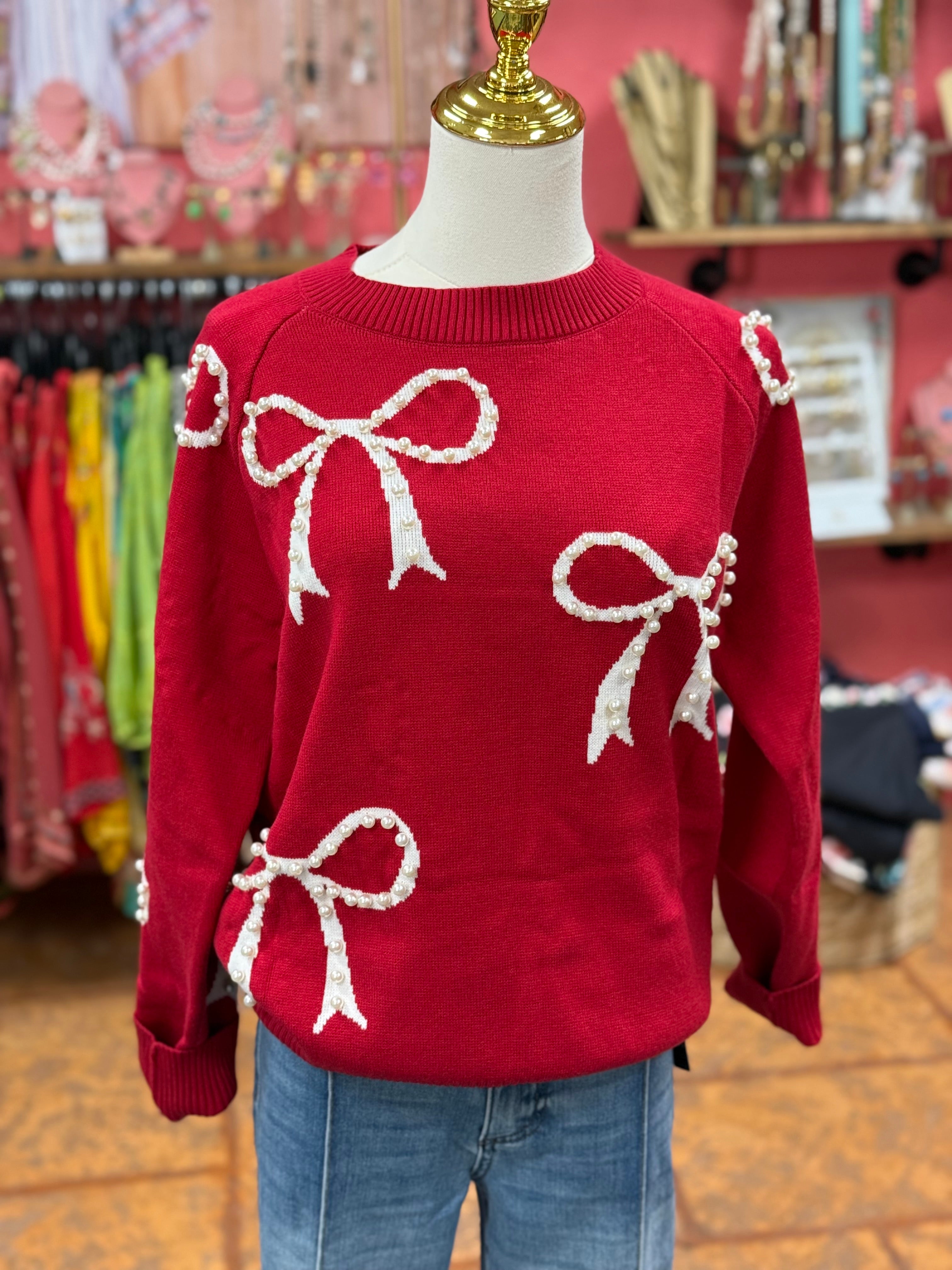 Bows Sweater (2 Colors)