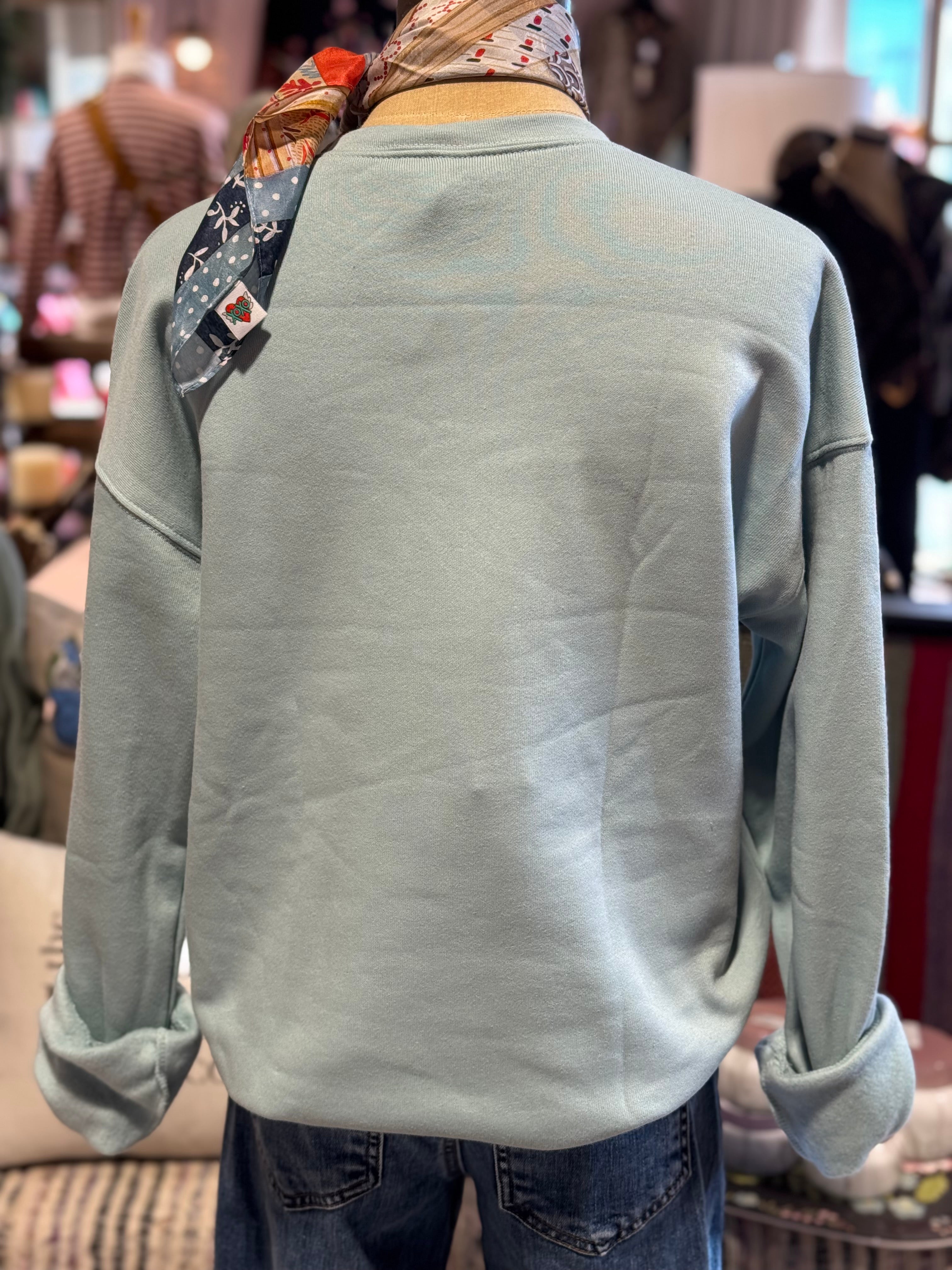 Western Rose Ranch Sweatshirt