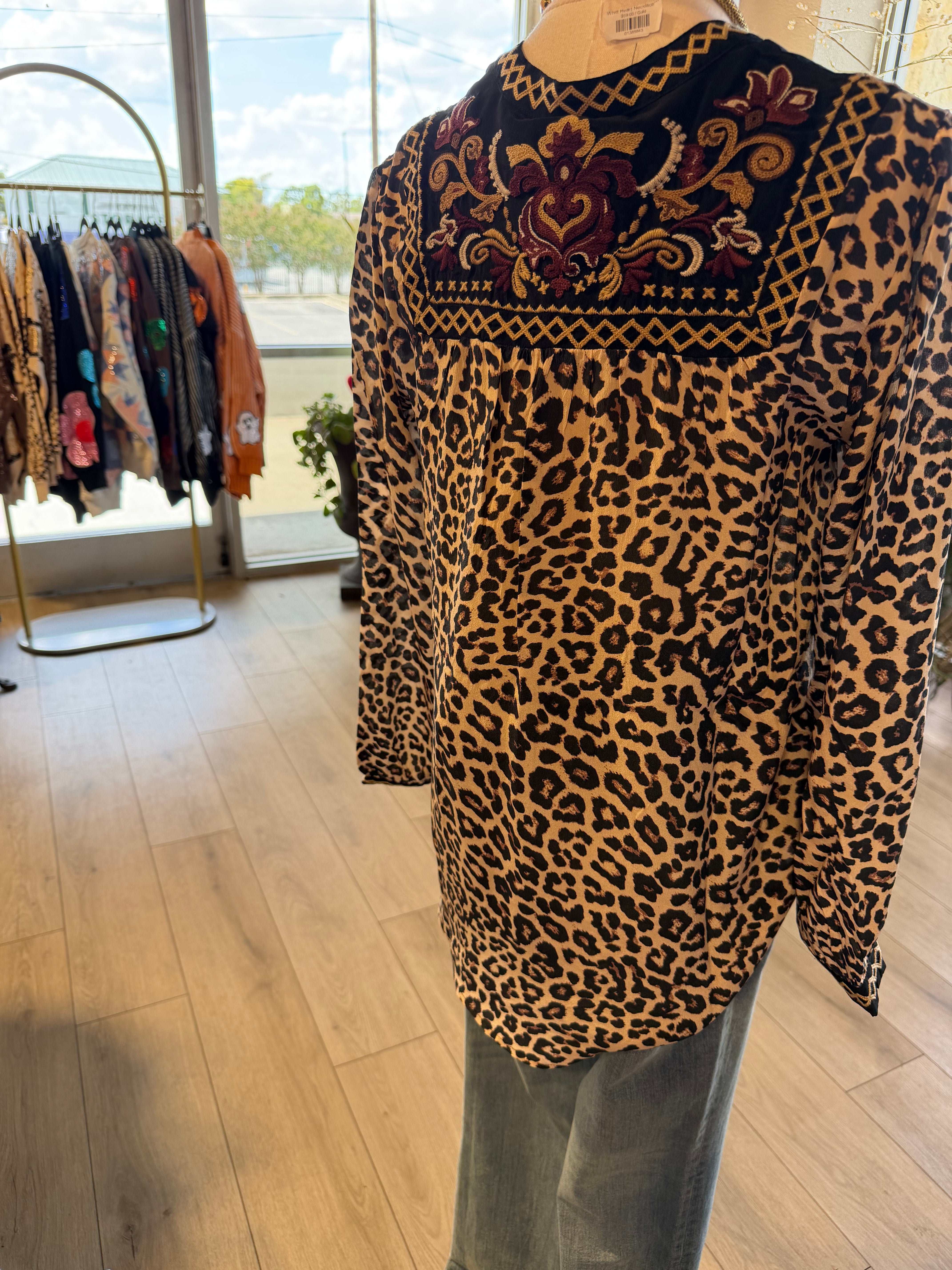 Deidre Tassel Blouse