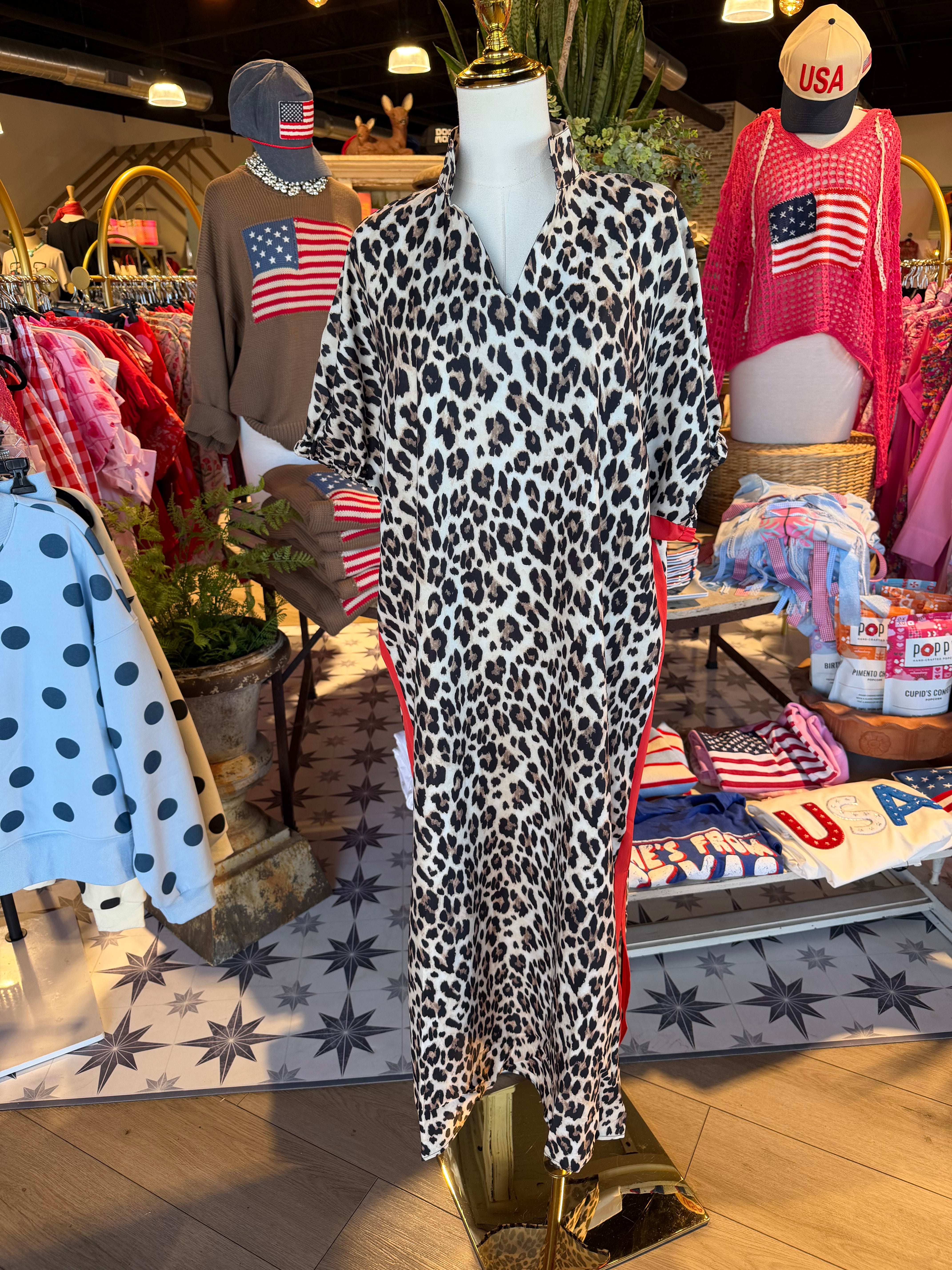 Lydia Leopard Dress