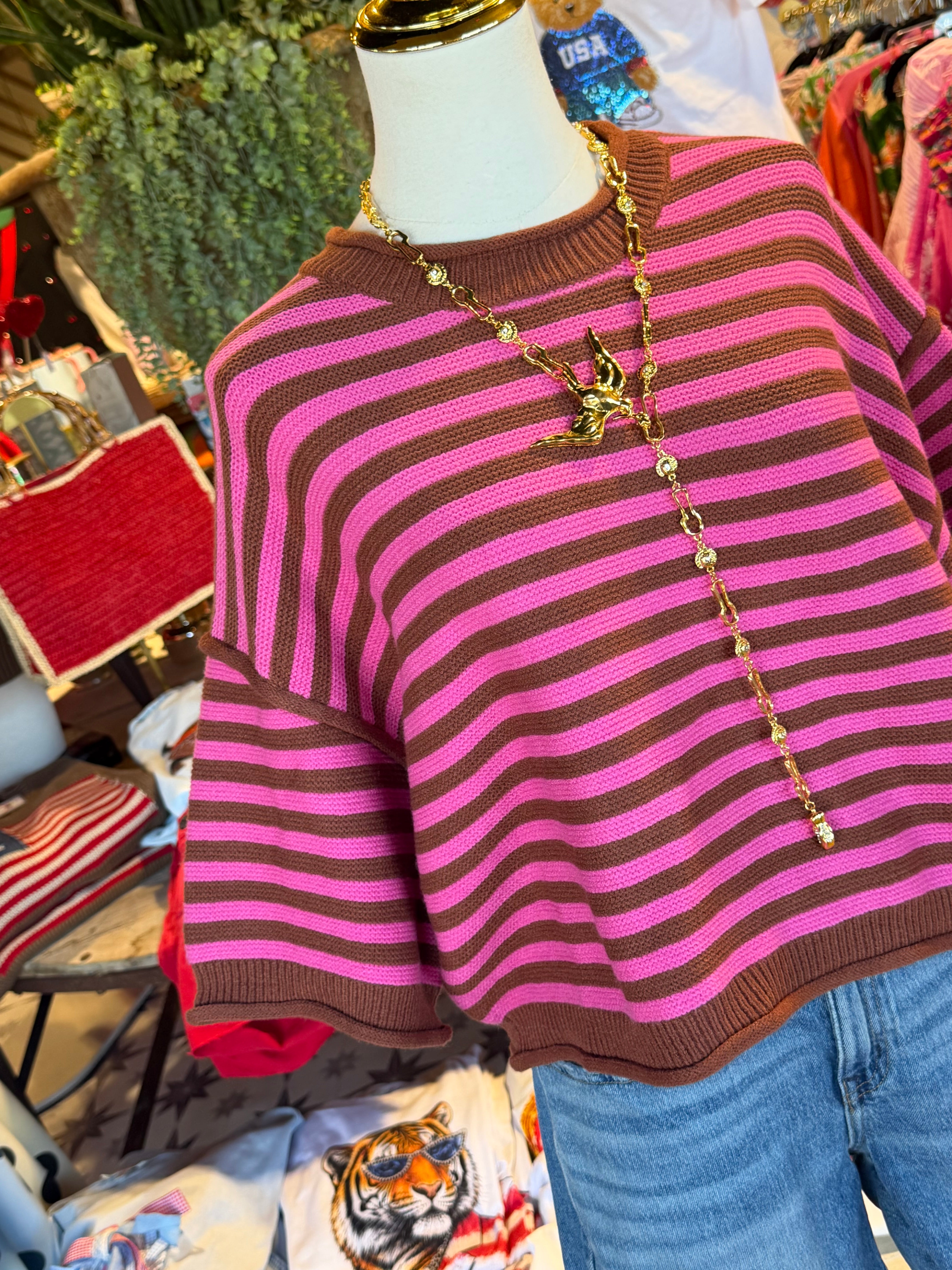 Gretchen Stripe Top
