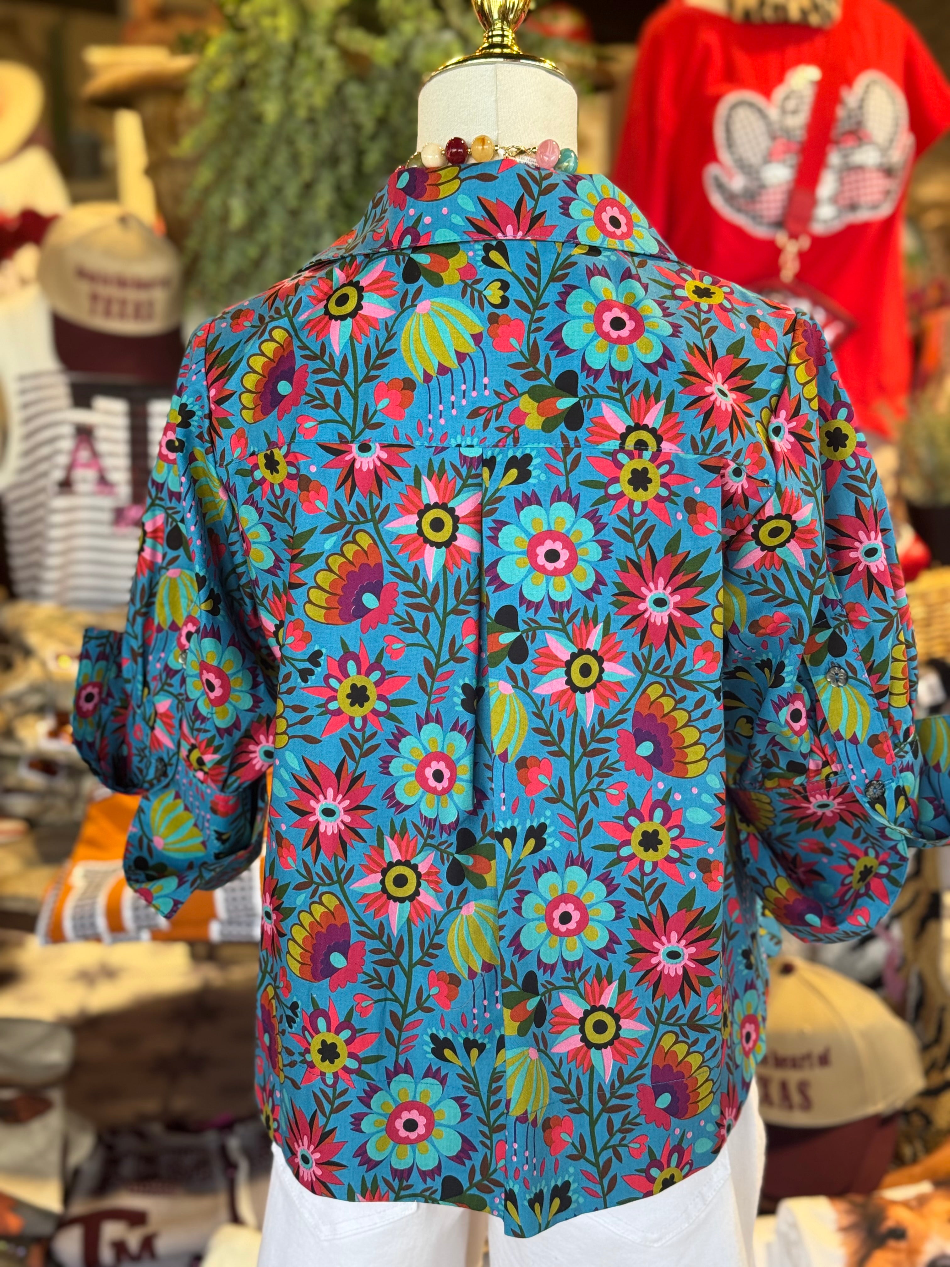 Trinidad Floral Top