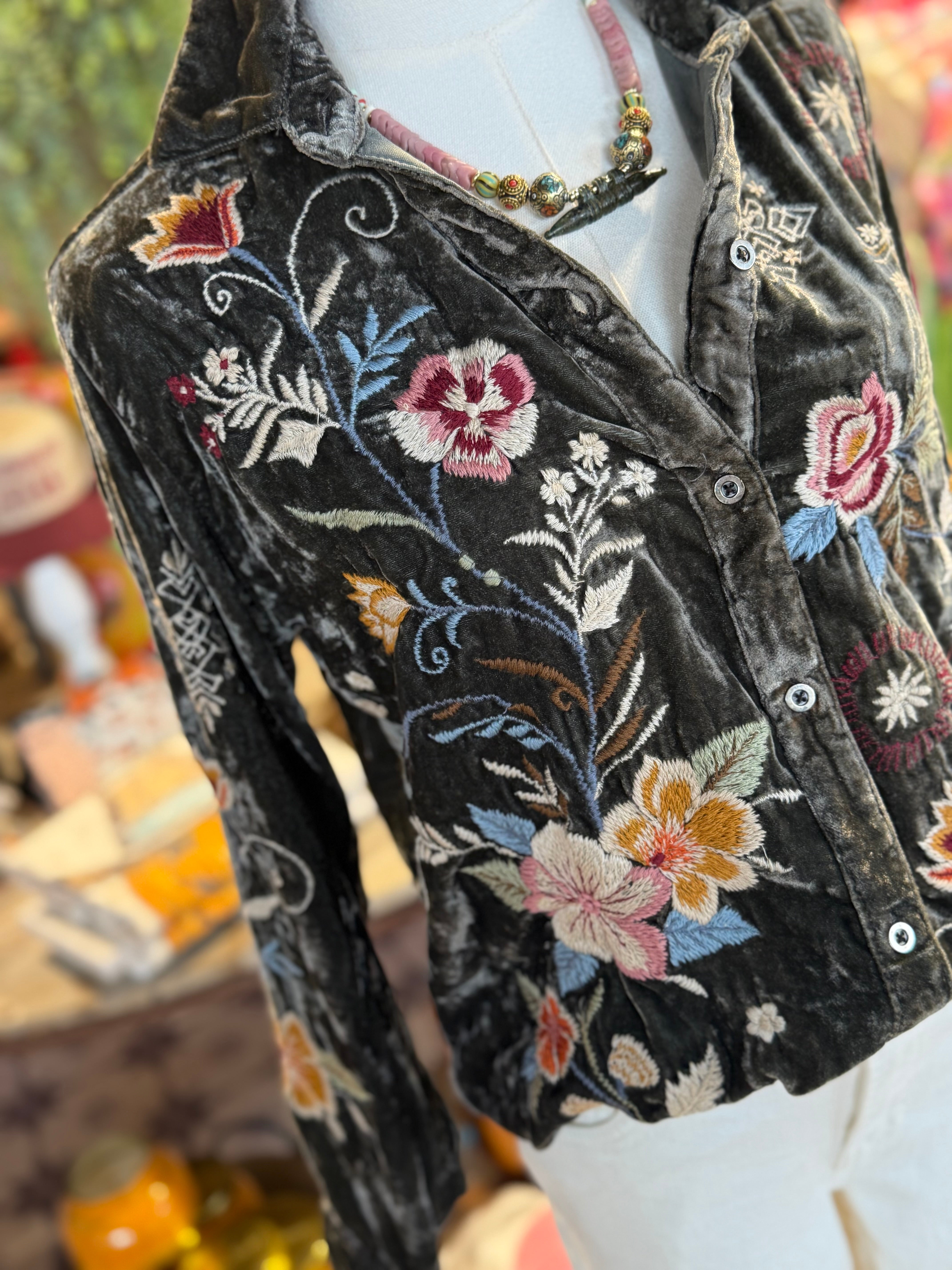 Nova Embroidered Top