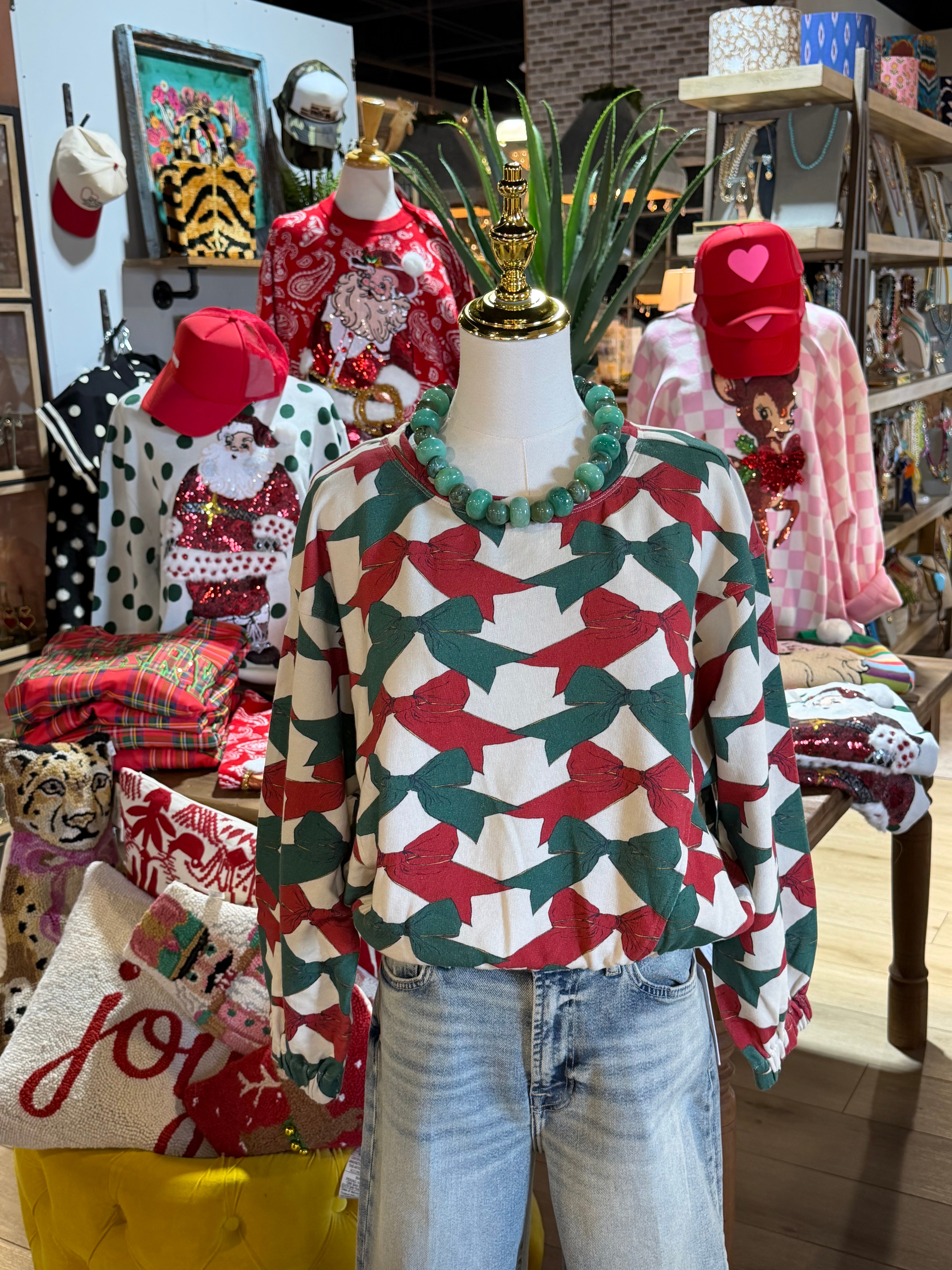 Bow Sweatshirt