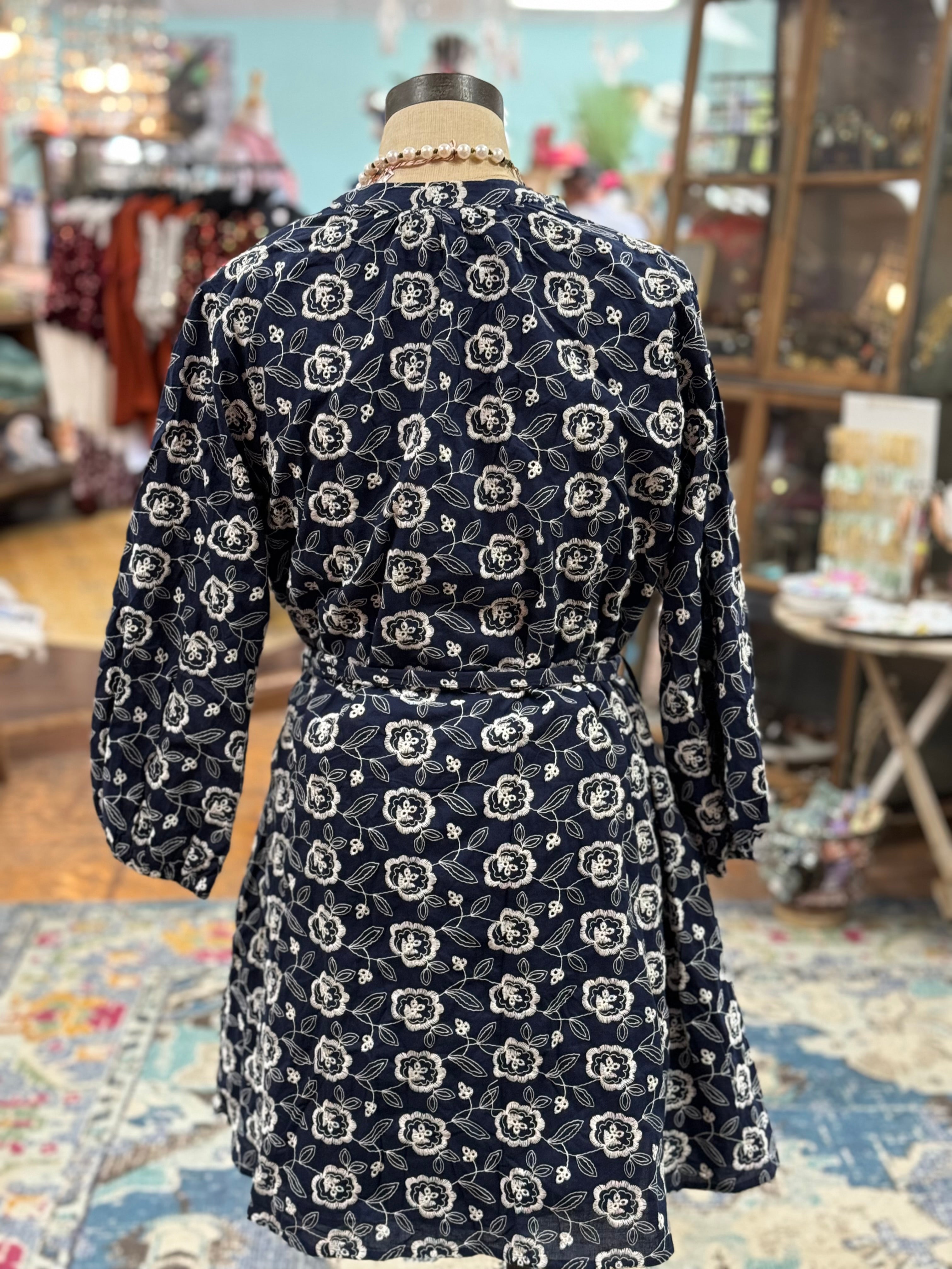 Navy Jane Dress