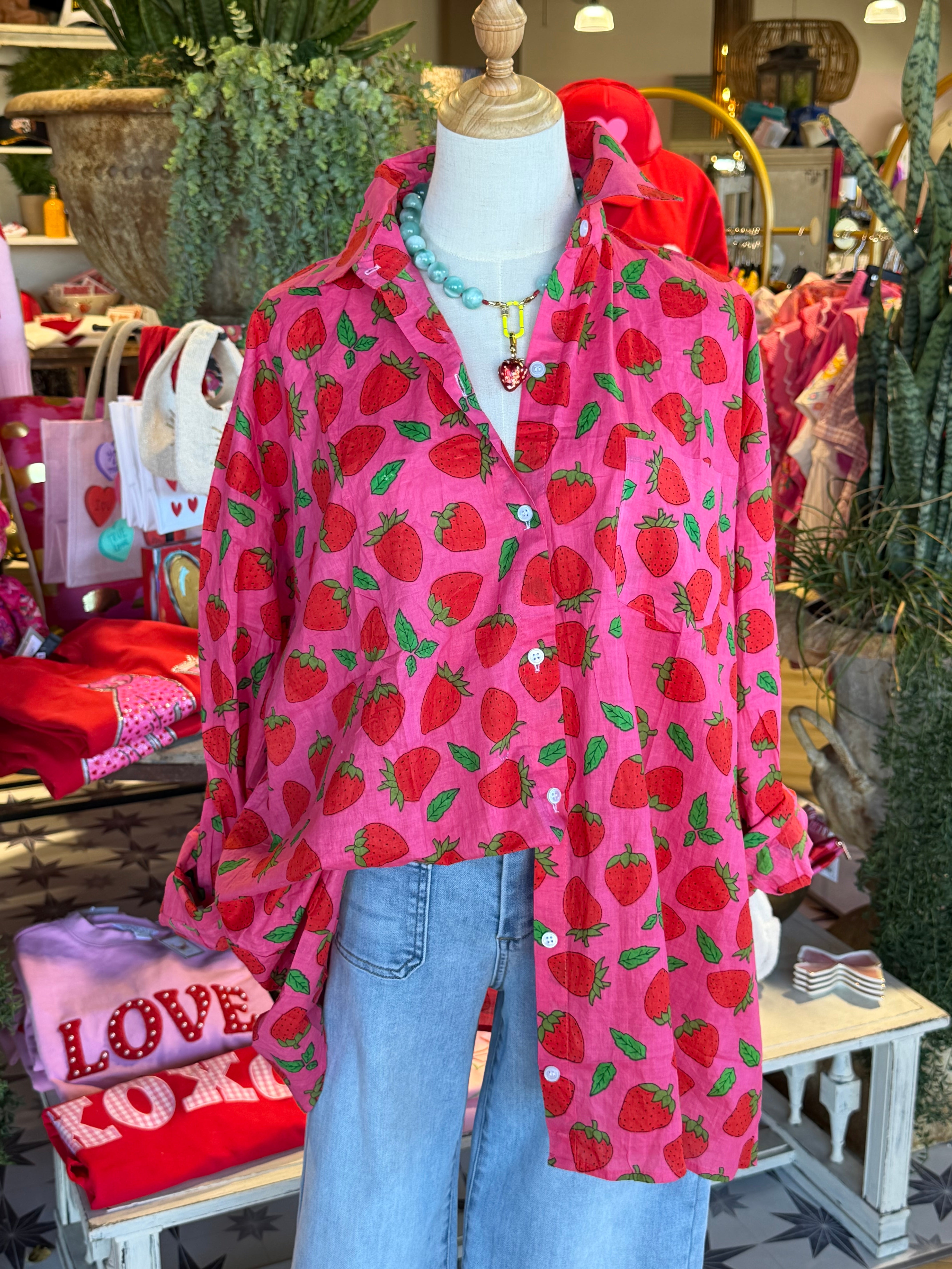 Strawberry Patch Shirt