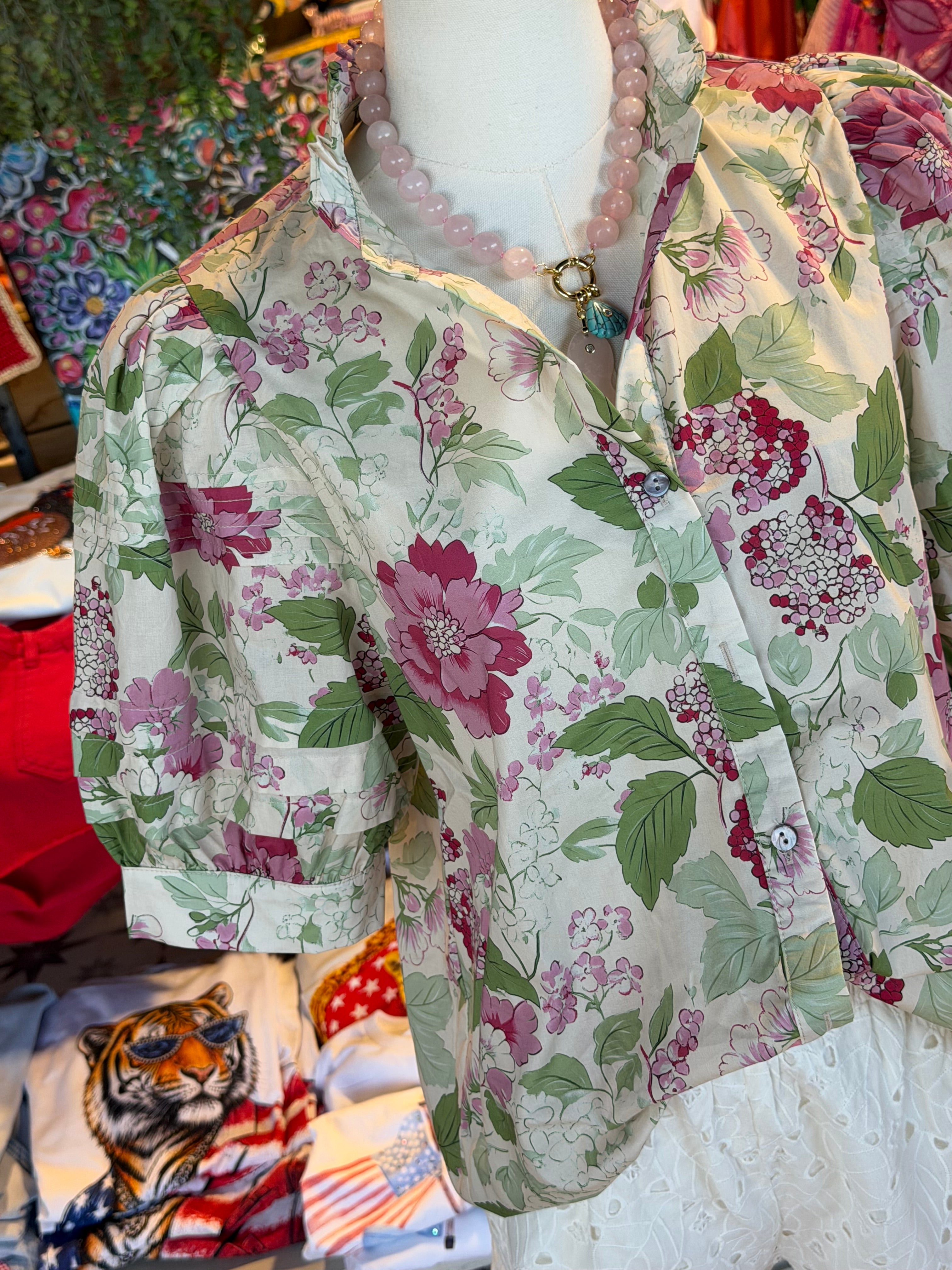Felicity Floral Top