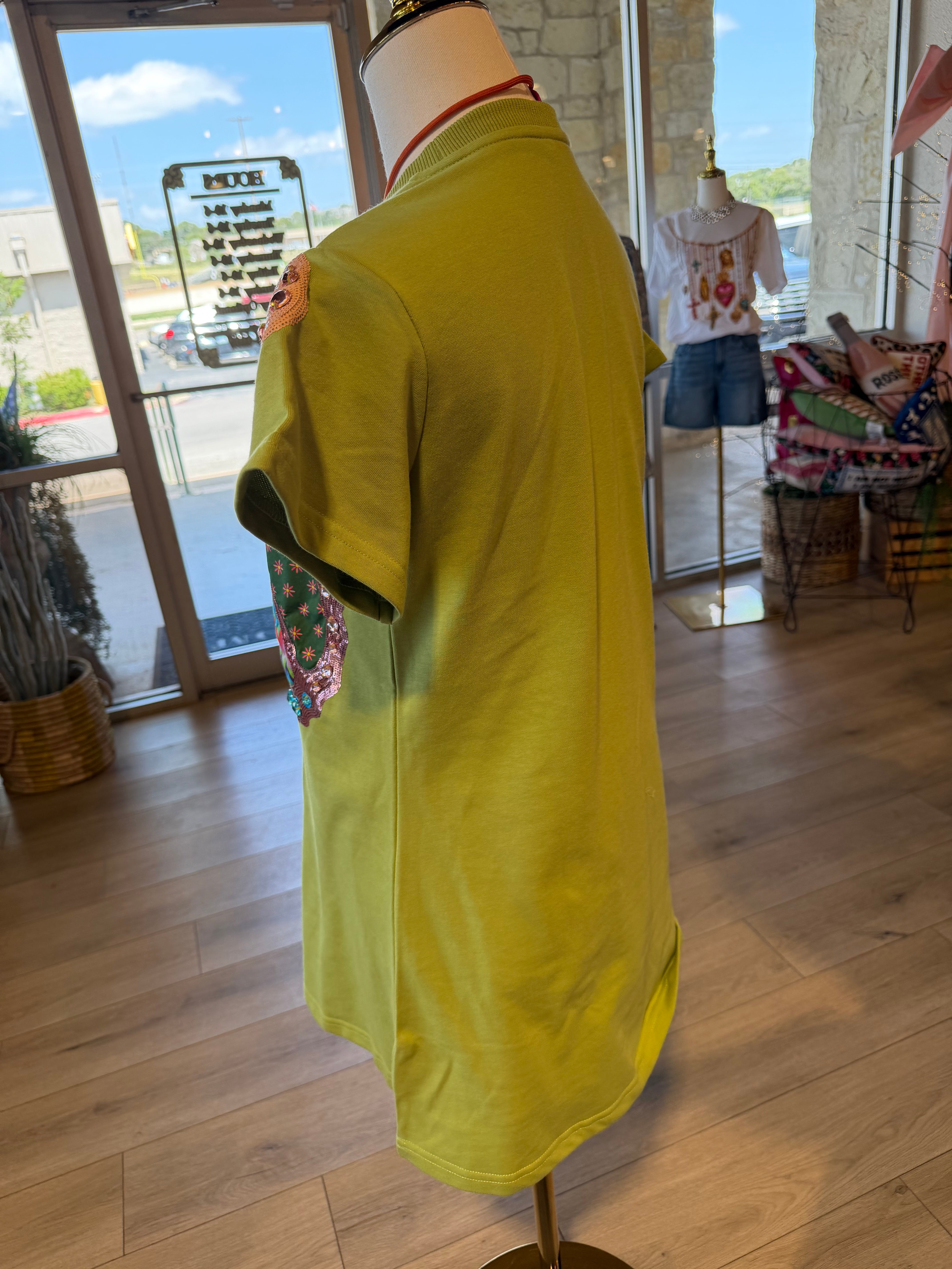 Patchwork Butterfly Dress