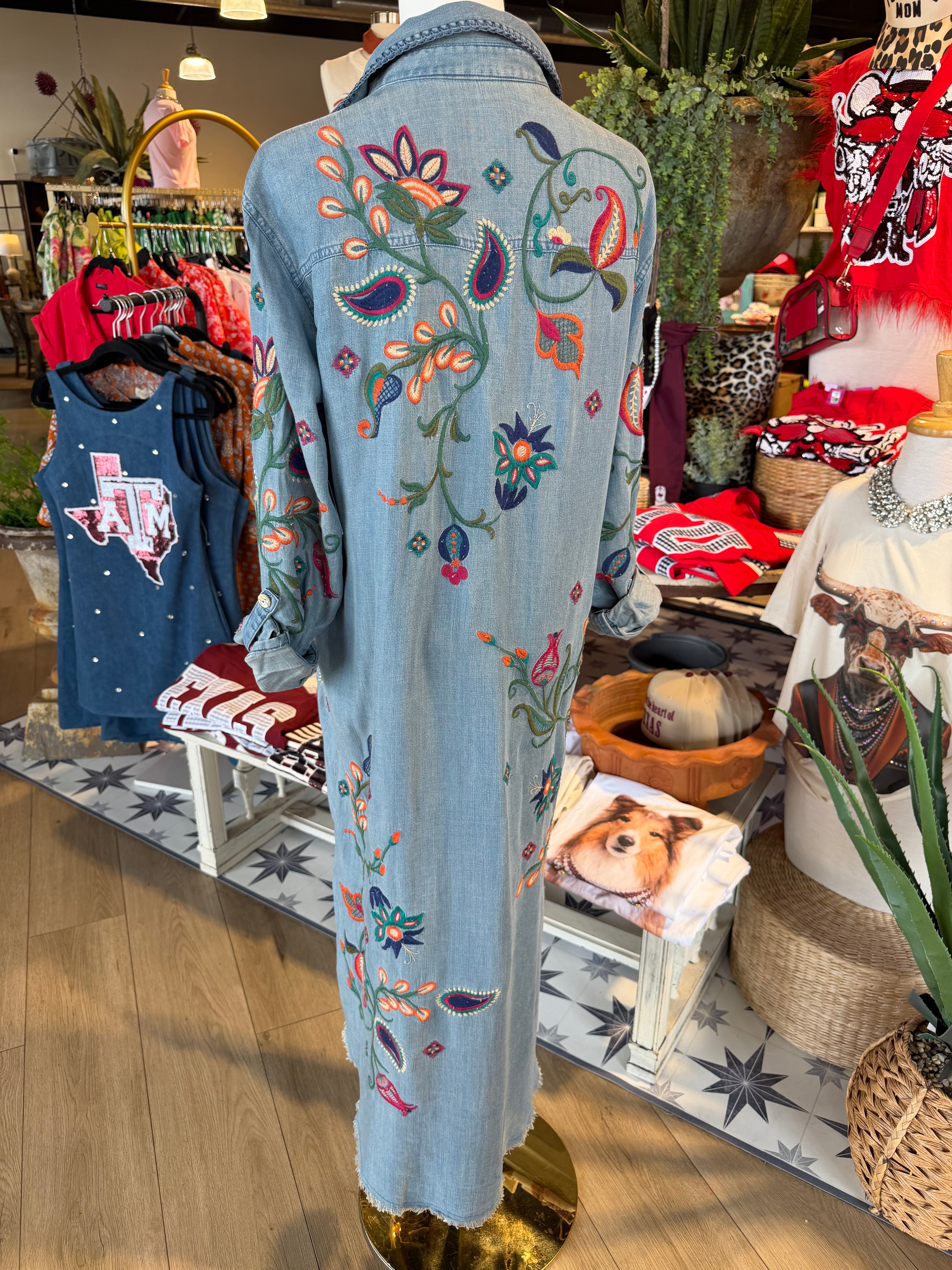 Eliza Embroidery Dress
