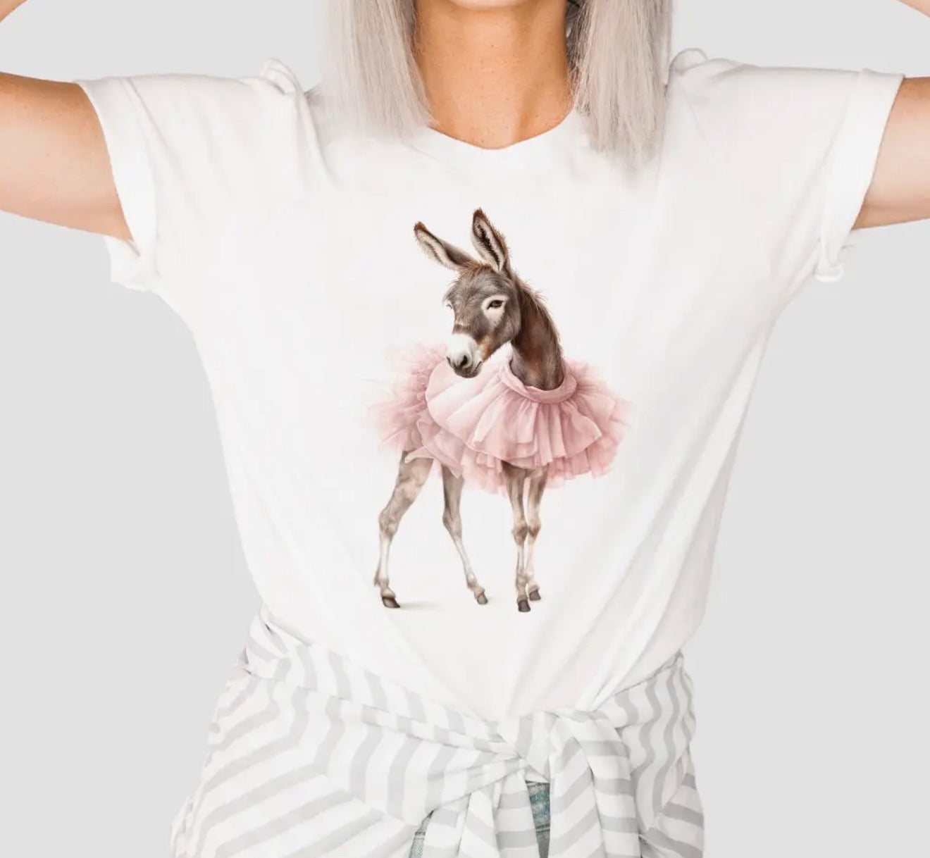 Tutu Lila Donkey Tee***