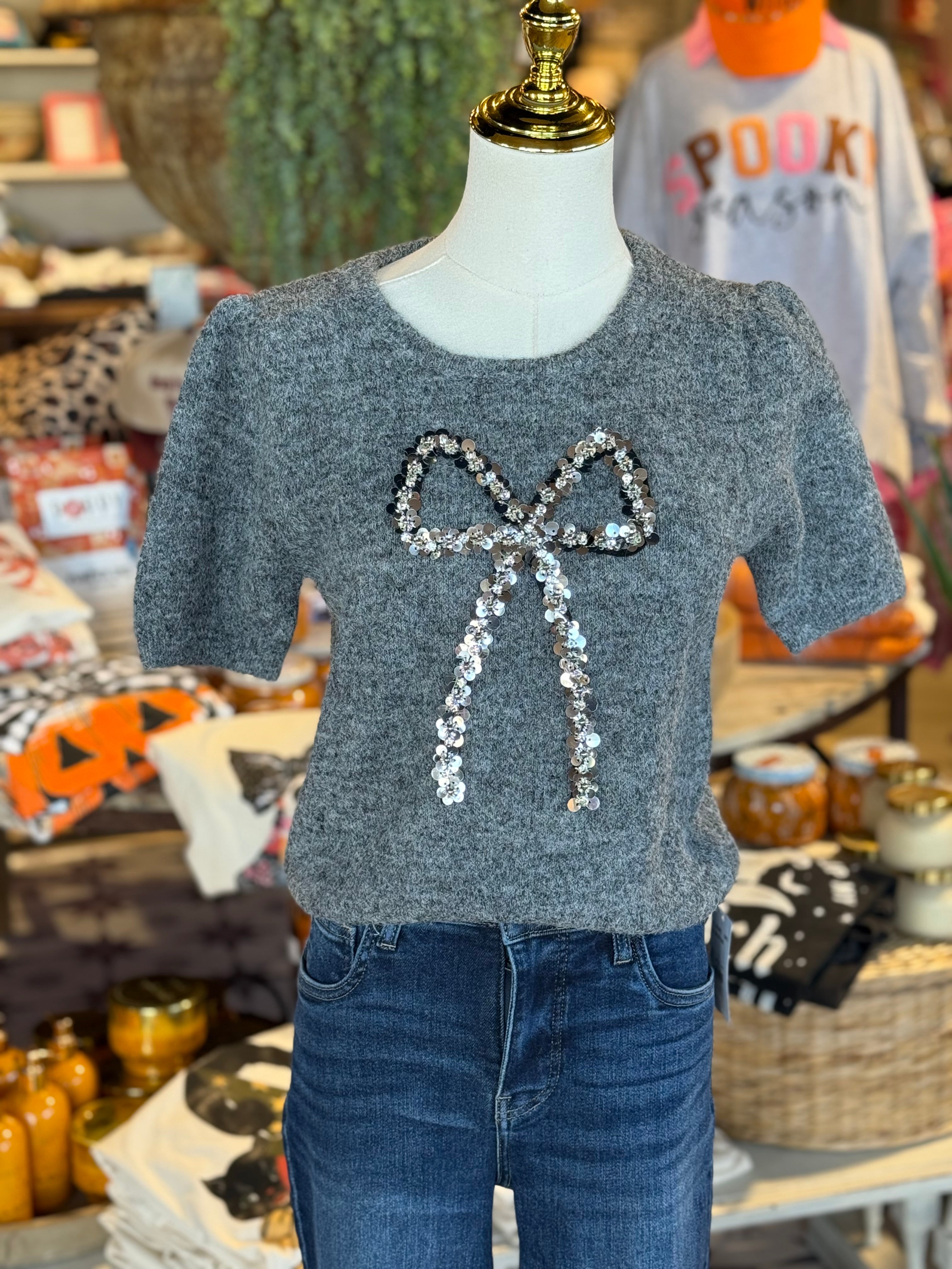 Majestic Bow Sweater