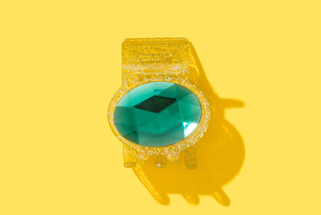 Claw Hair Clip with Gemstones ( 8 Styles)