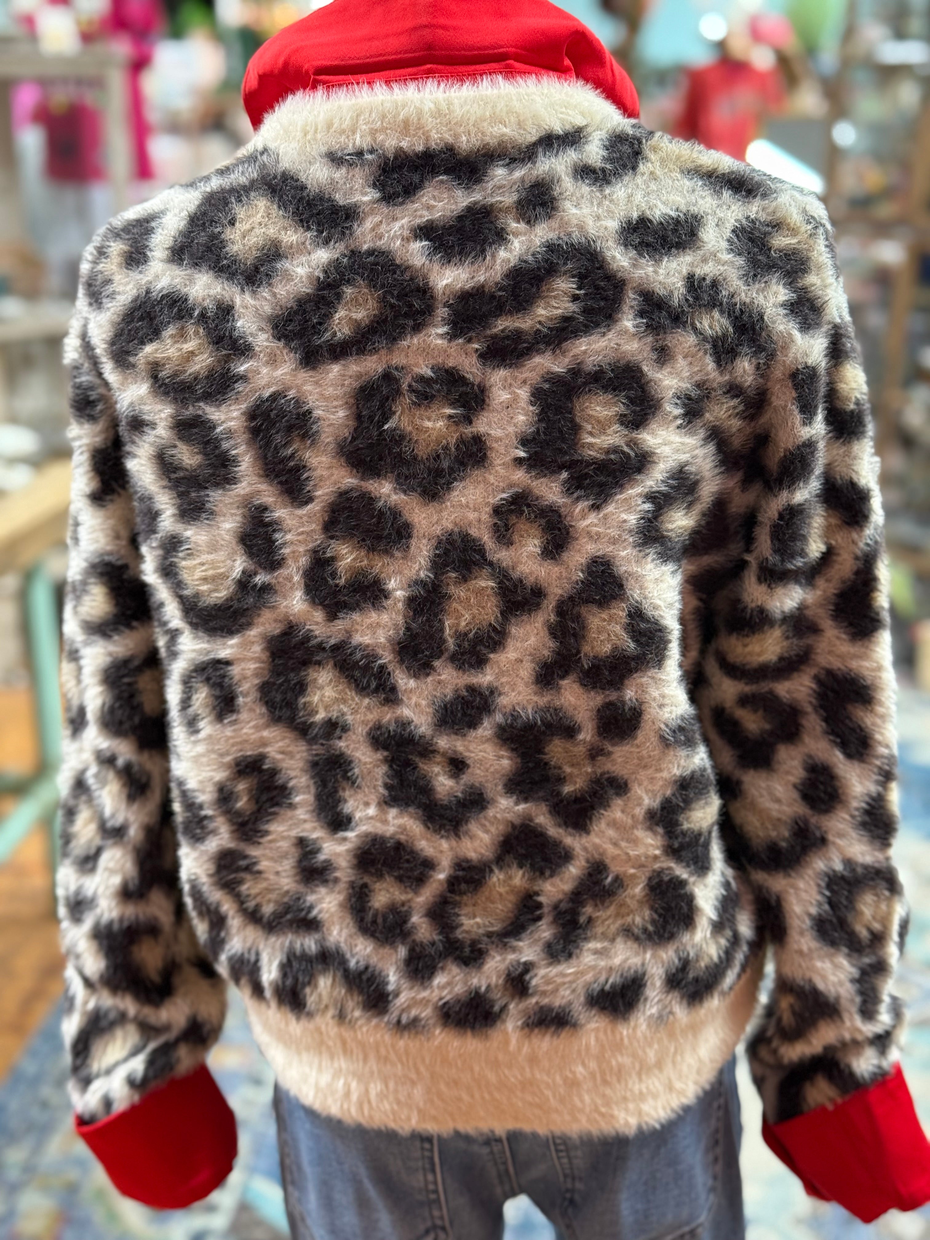 Animal Jacquard Sweater