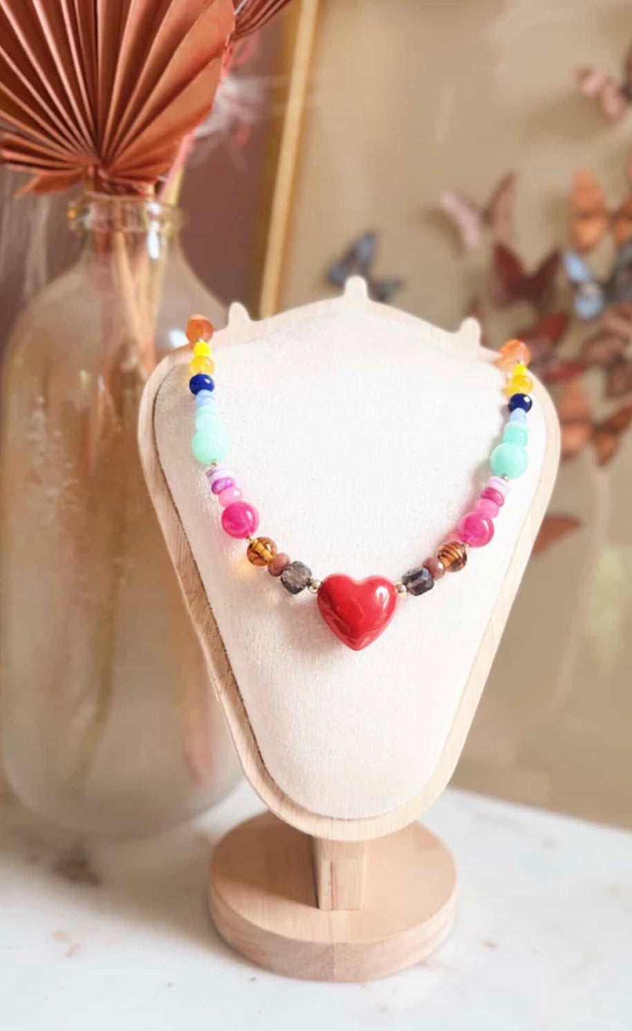Pop Rock Heart Necklace