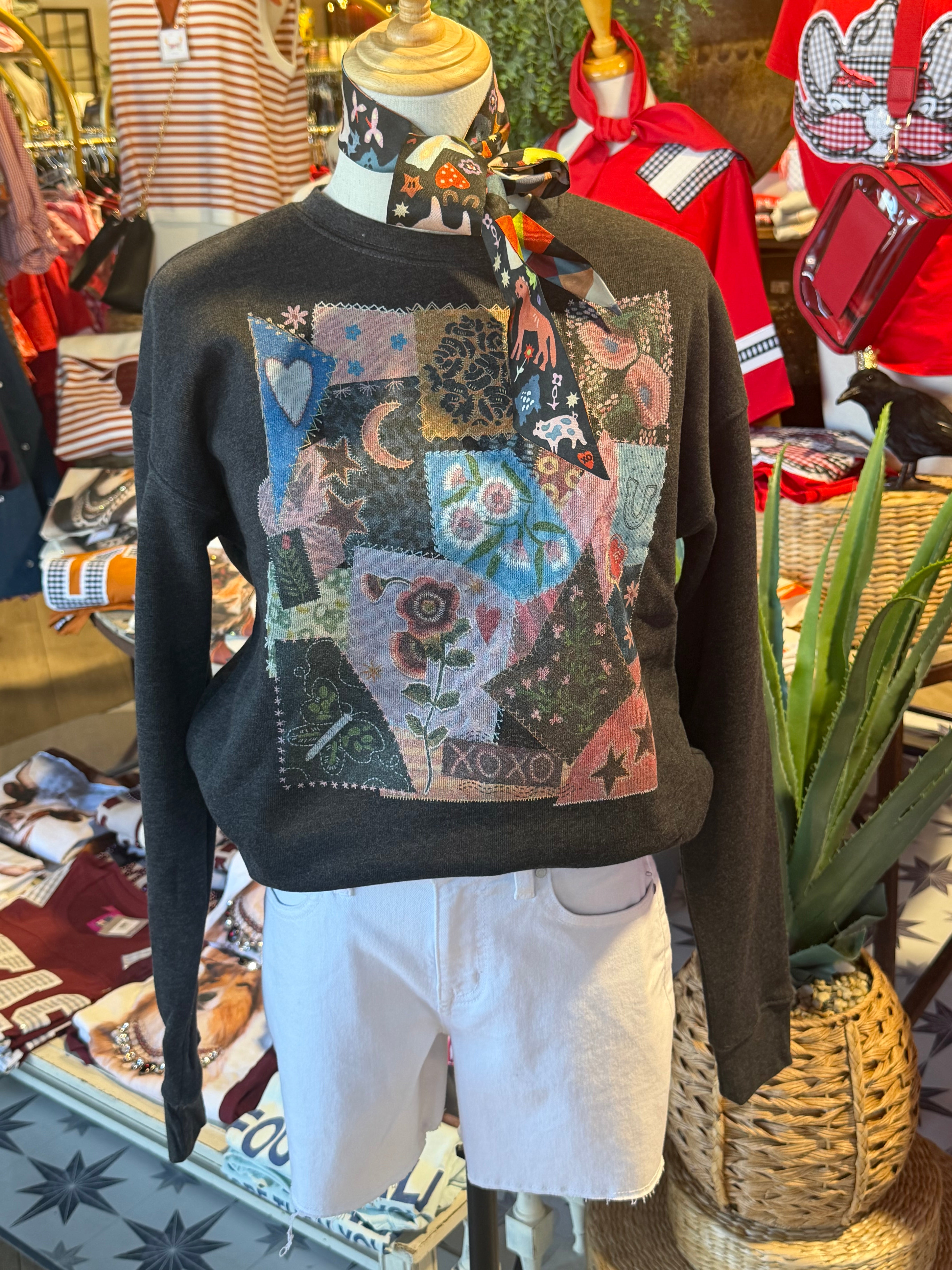Patchwork Sweatshirt