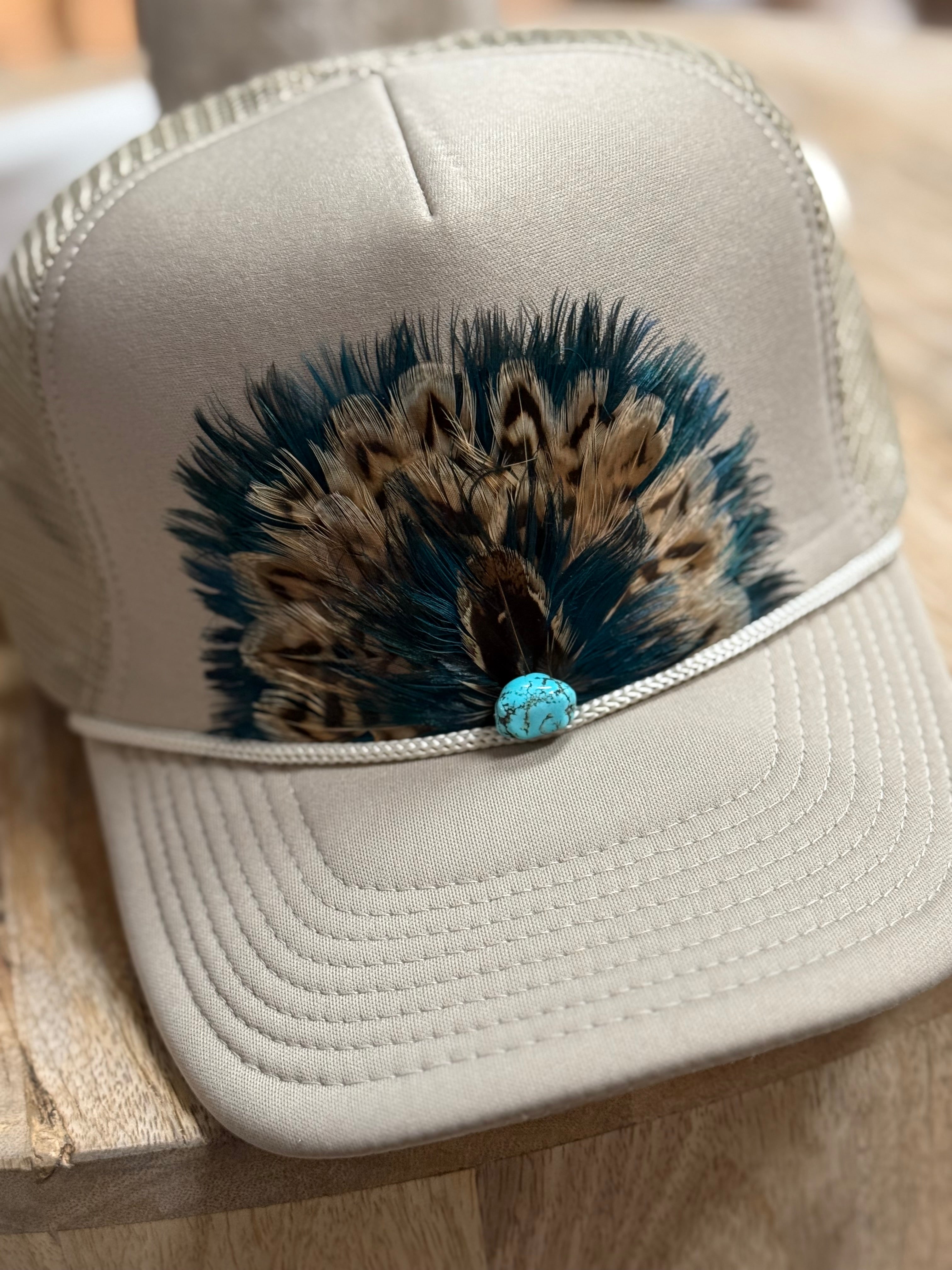 Feather Trucker (Multiple Colors)