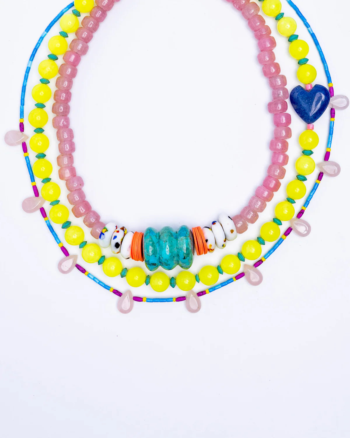 Pink Stars Necklace
