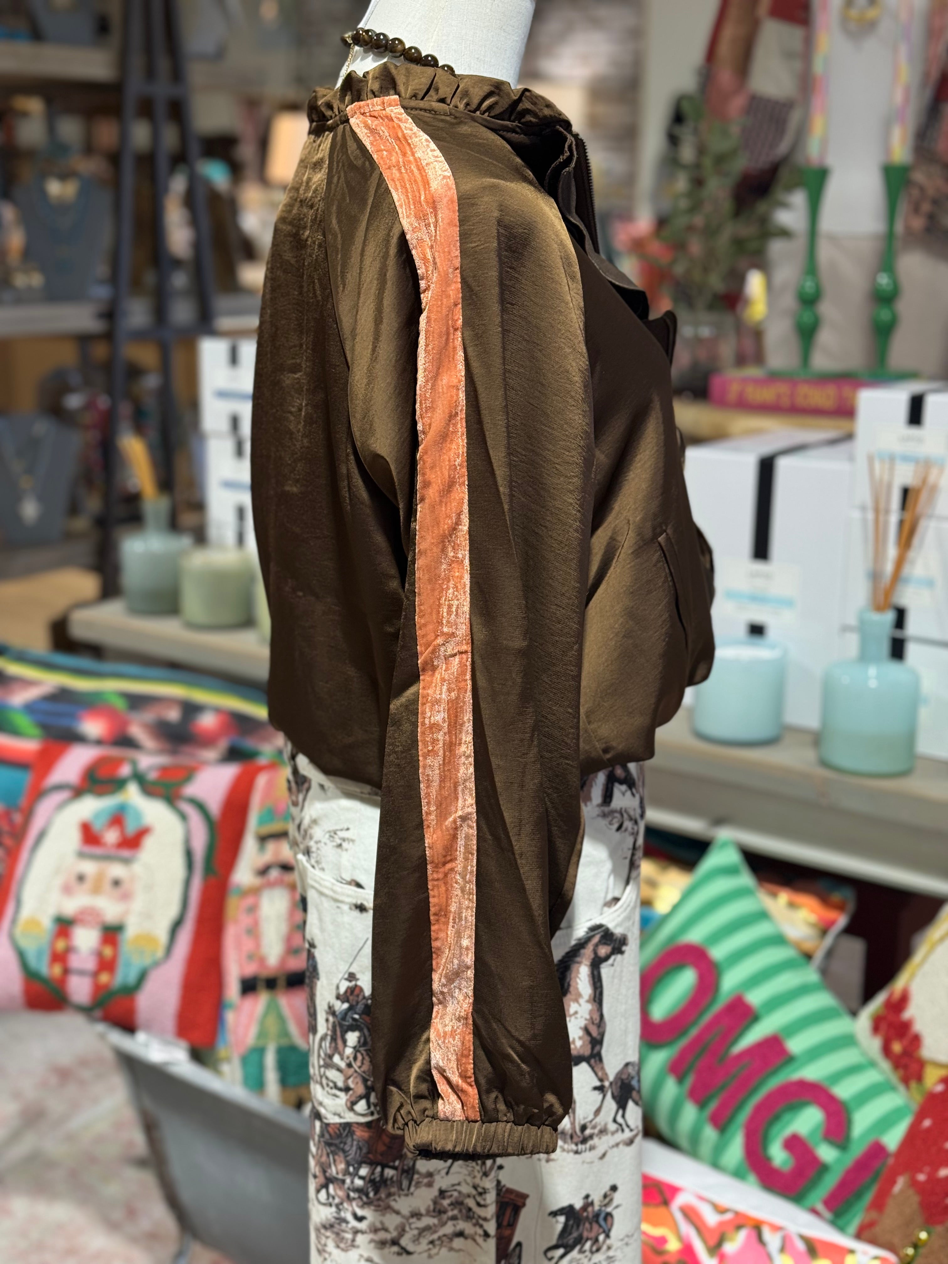 Cassidy Ruffle Jacket
