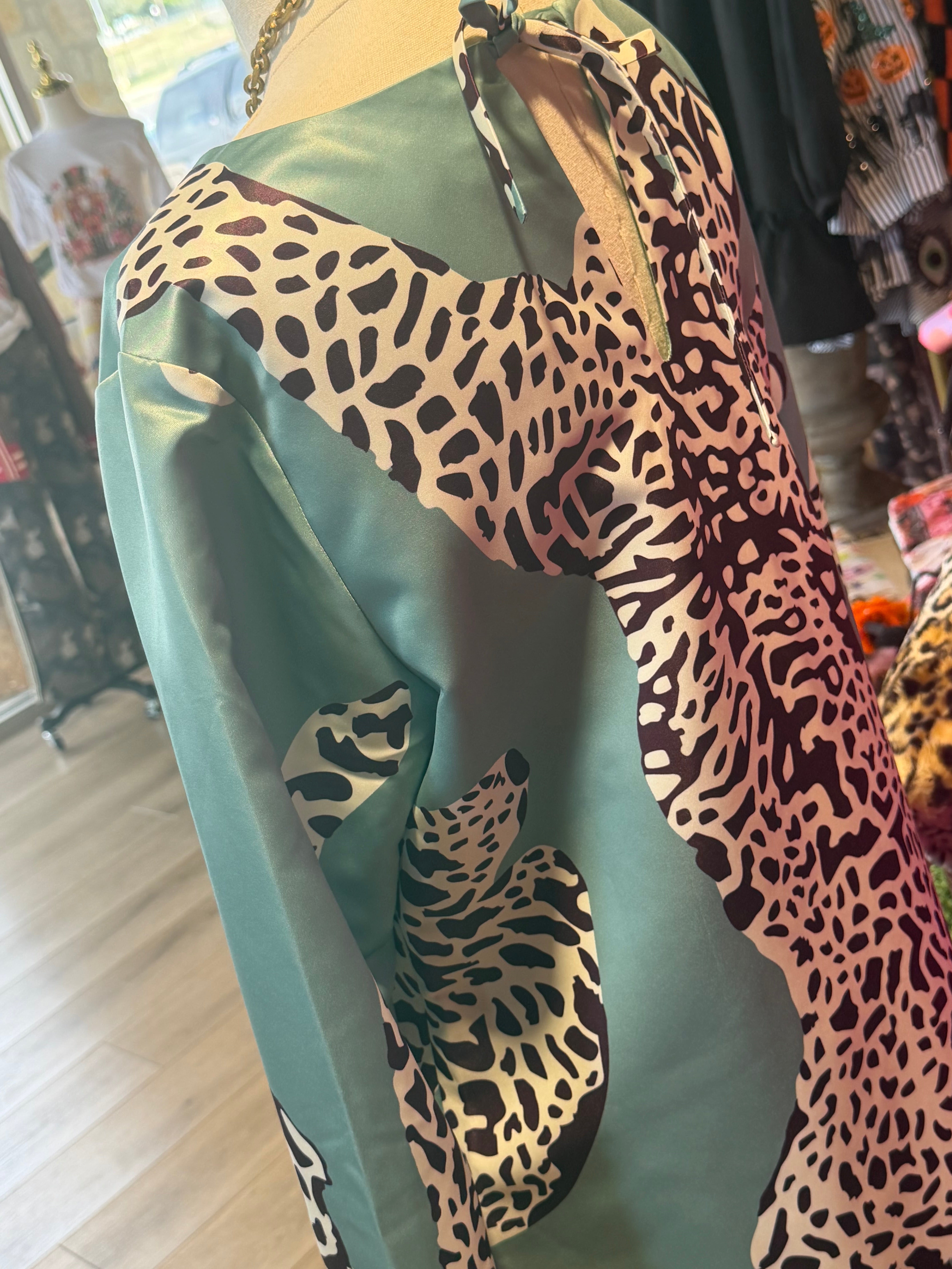 Drewry Mint Catwalk Dress