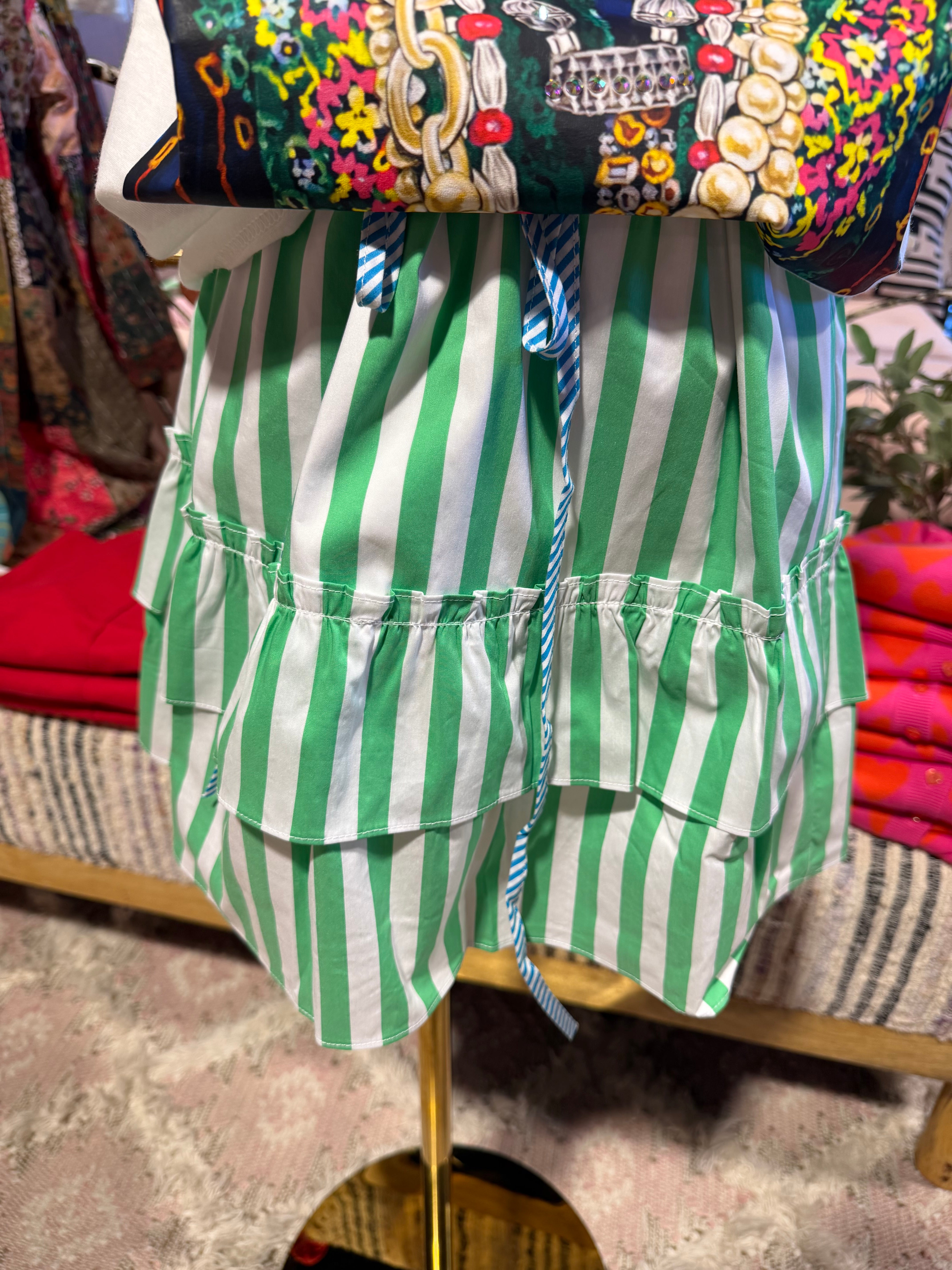 Kate Striped Skirt