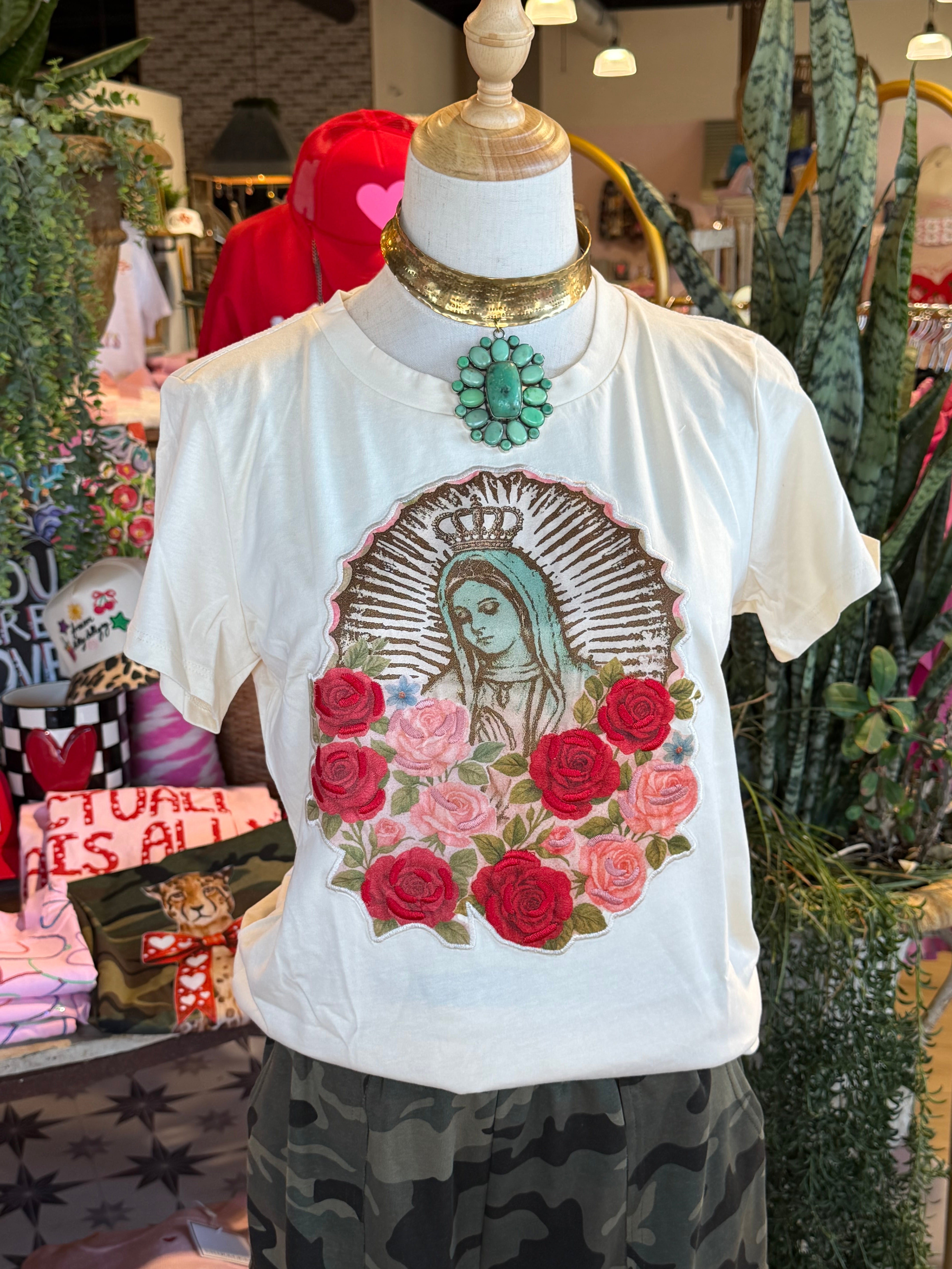 Lady of Roses Tee***