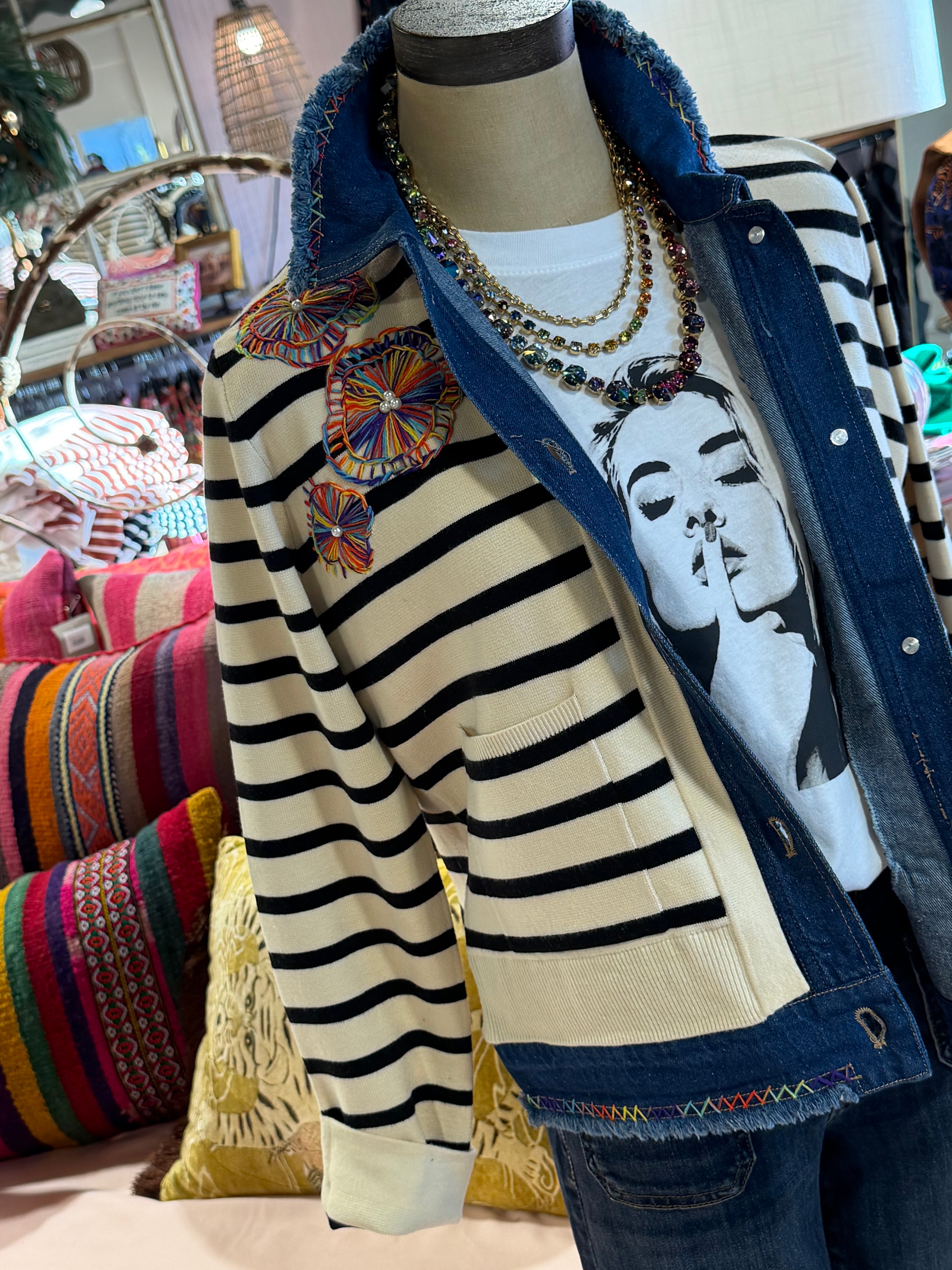 Milley Floral Cardigan Top